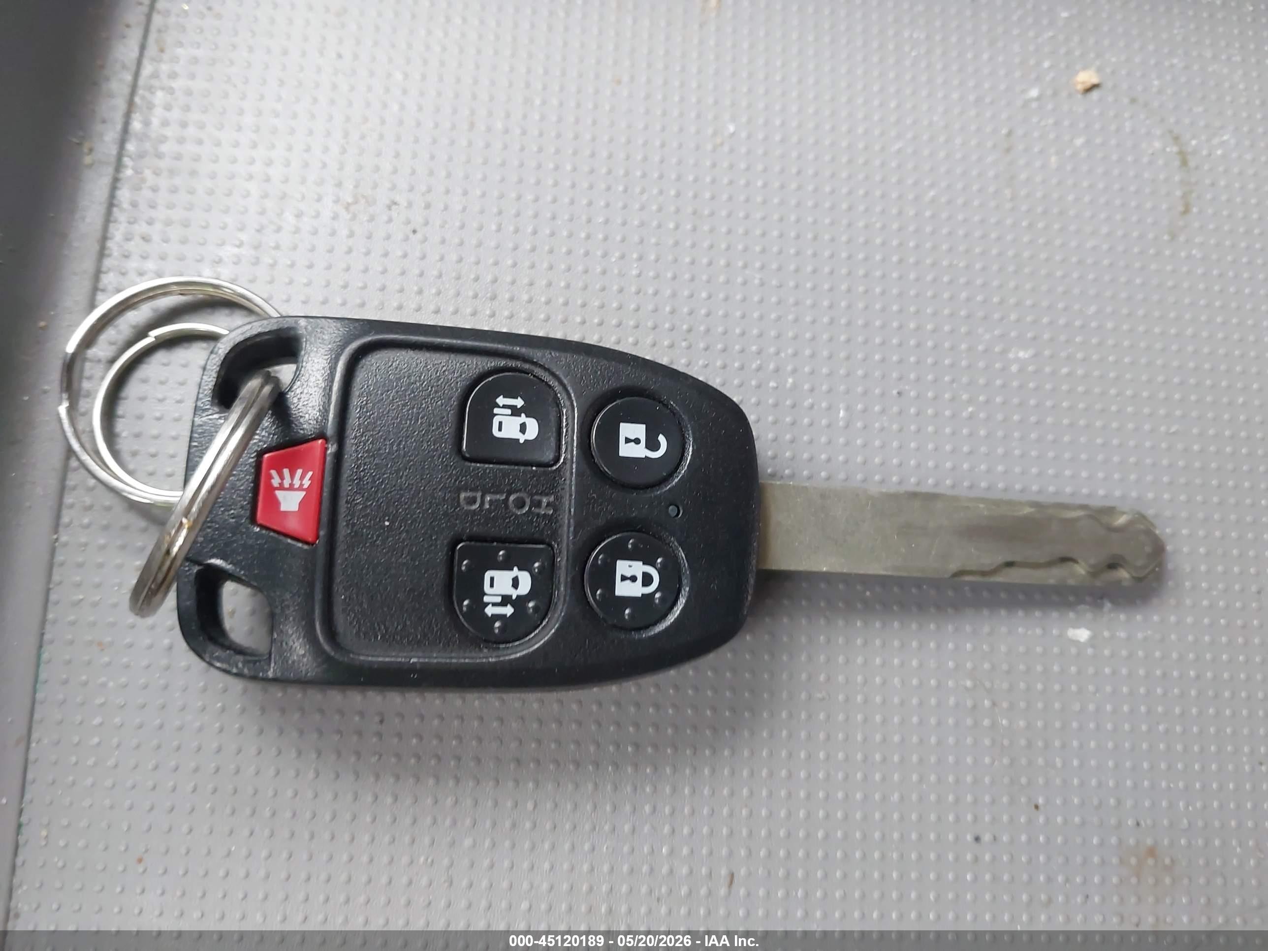 2013 Honda Odyssey Ex Gray vin: 5FNRL5H48DB008762
