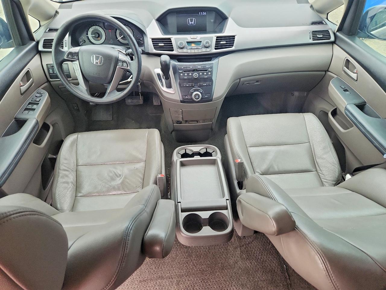 2013 Honda Odyssey Ex Gray vin: 5FNRL5H48DB072719