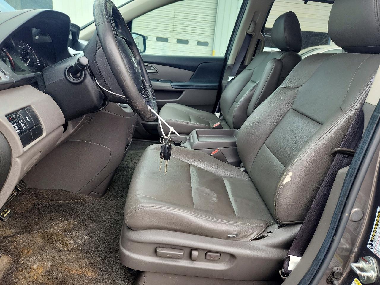 2013 Honda Odyssey Ex Gray vin: 5FNRL5H48DB072719