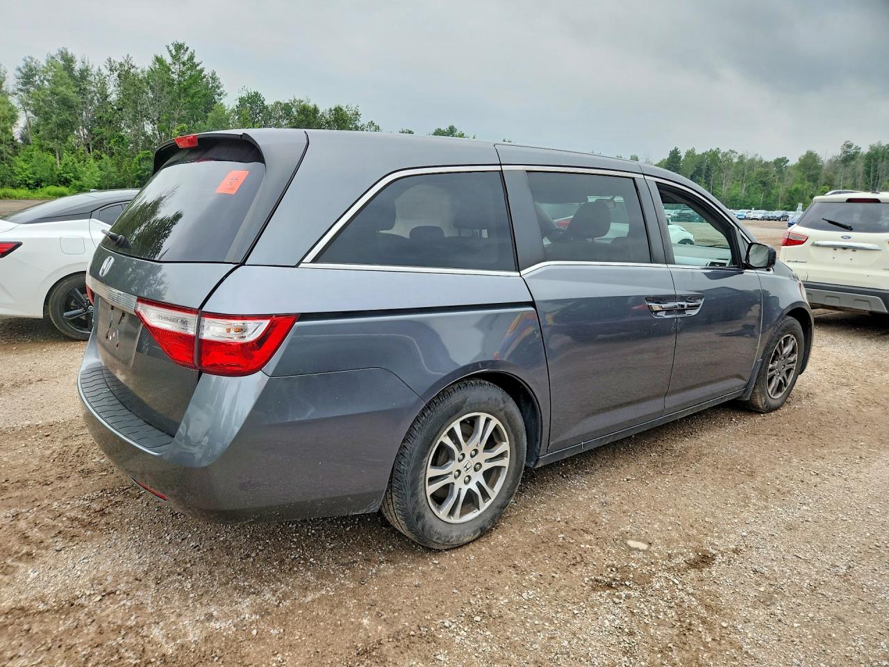 2013 Honda Odyssey Ex Charcoal vin: 5FNRL5H48DB503740
