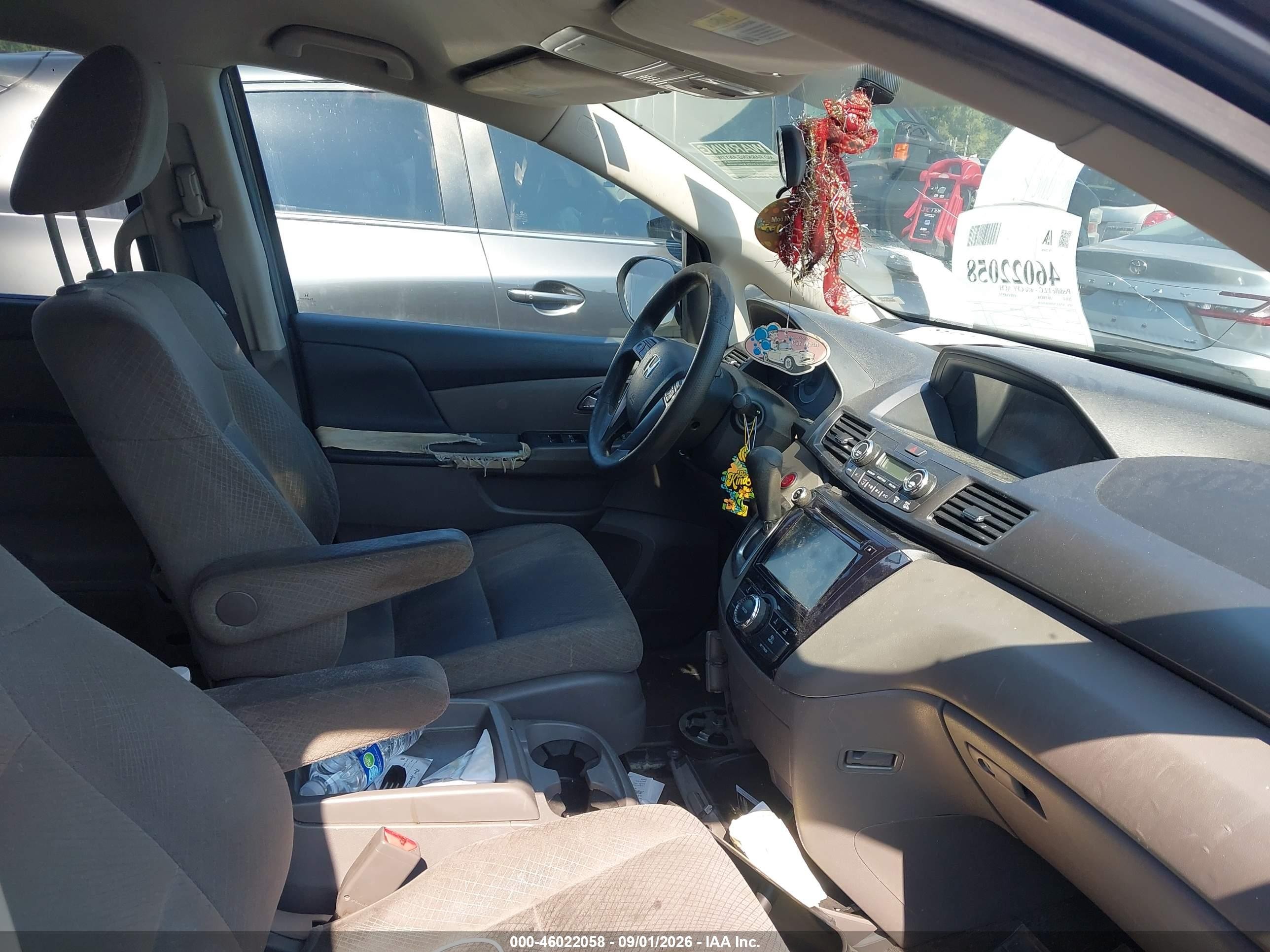 2014 Honda Odyssey Ex Gray vin: 5FNRL5H48EB016104