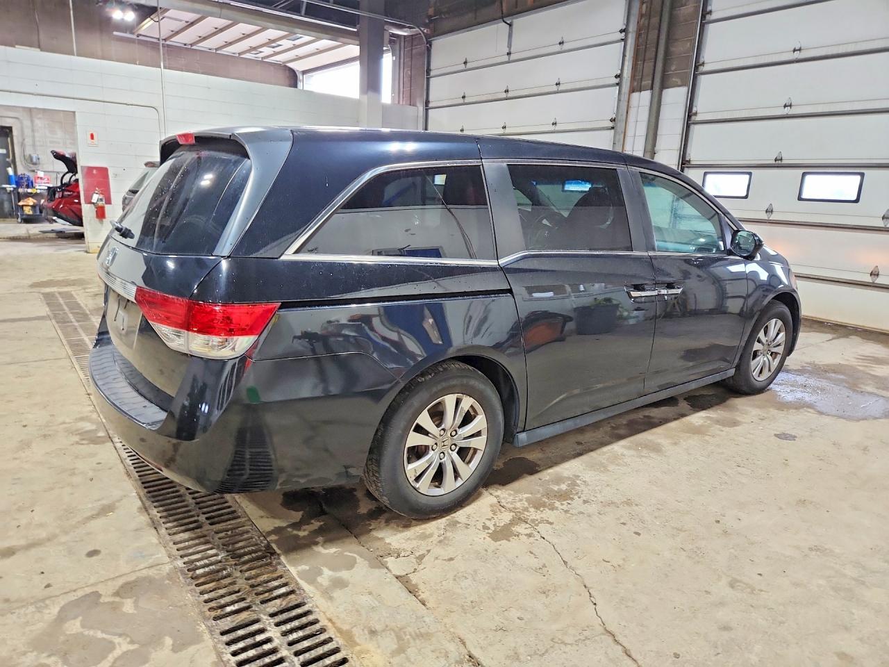 2014 Honda Odyssey Ex Black vin: 5FNRL5H48EB019293