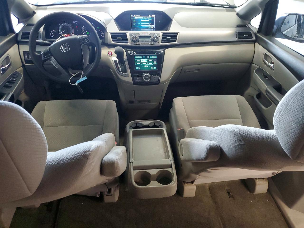2014 Honda Odyssey Ex Gray vin: 5FNRL5H48EB508924