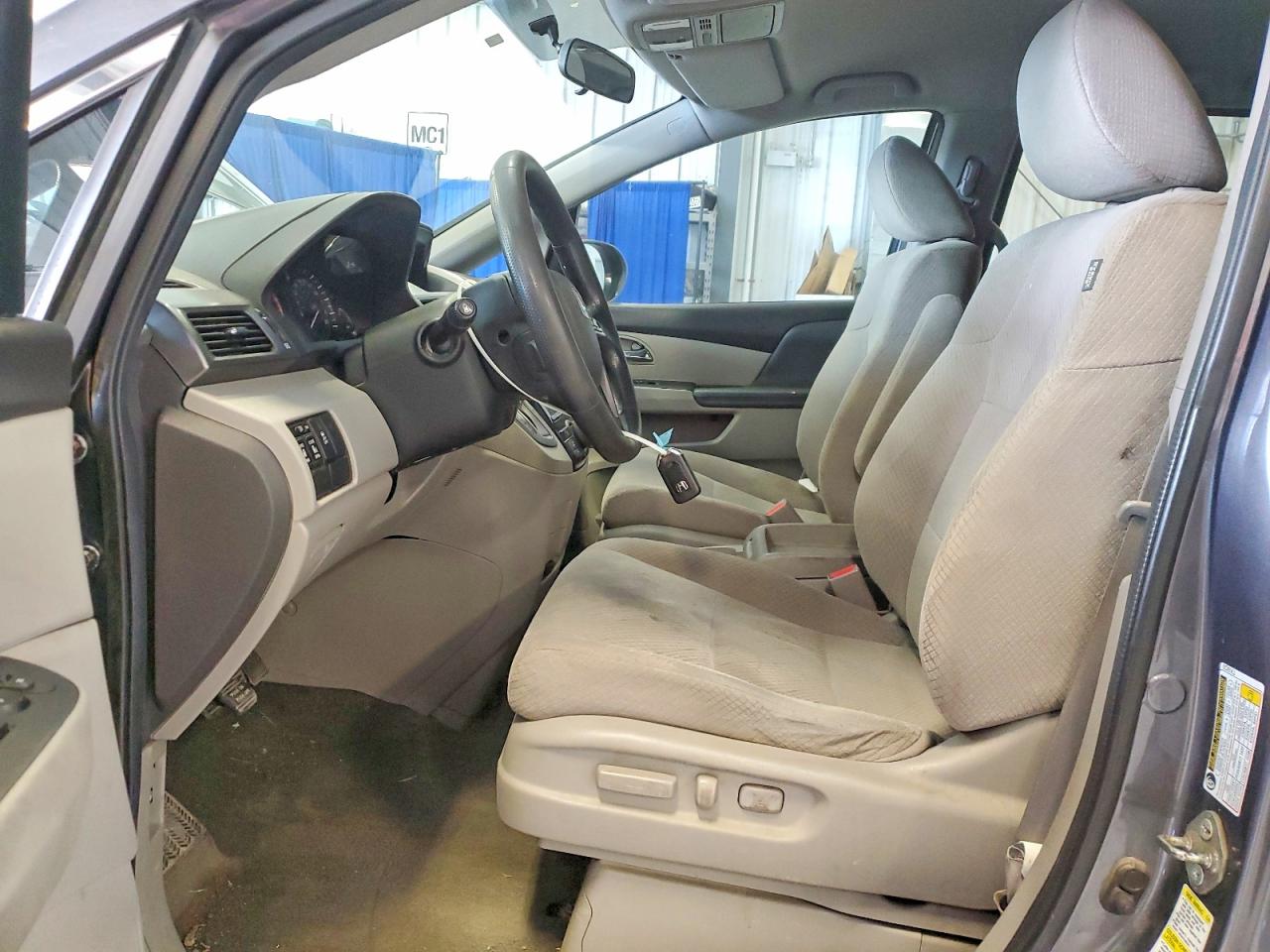 2014 Honda Odyssey Ex Gray vin: 5FNRL5H48EB508924