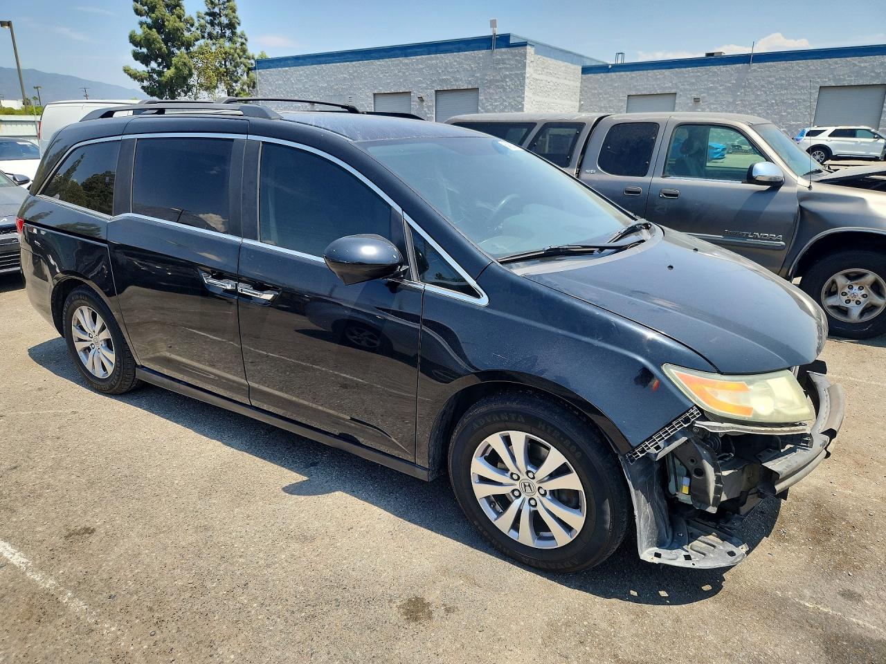 2015 Honda Odyssey Ex Black vin: 5FNRL5H48FB010739