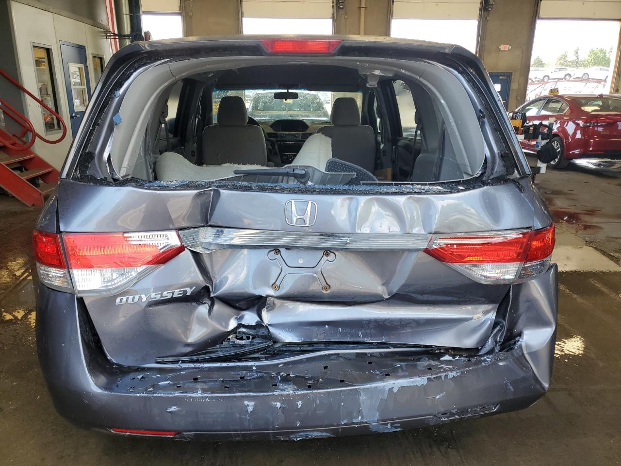 2015 Honda Odyssey Ex   Gray vin: 5FNRL5H48FB026052