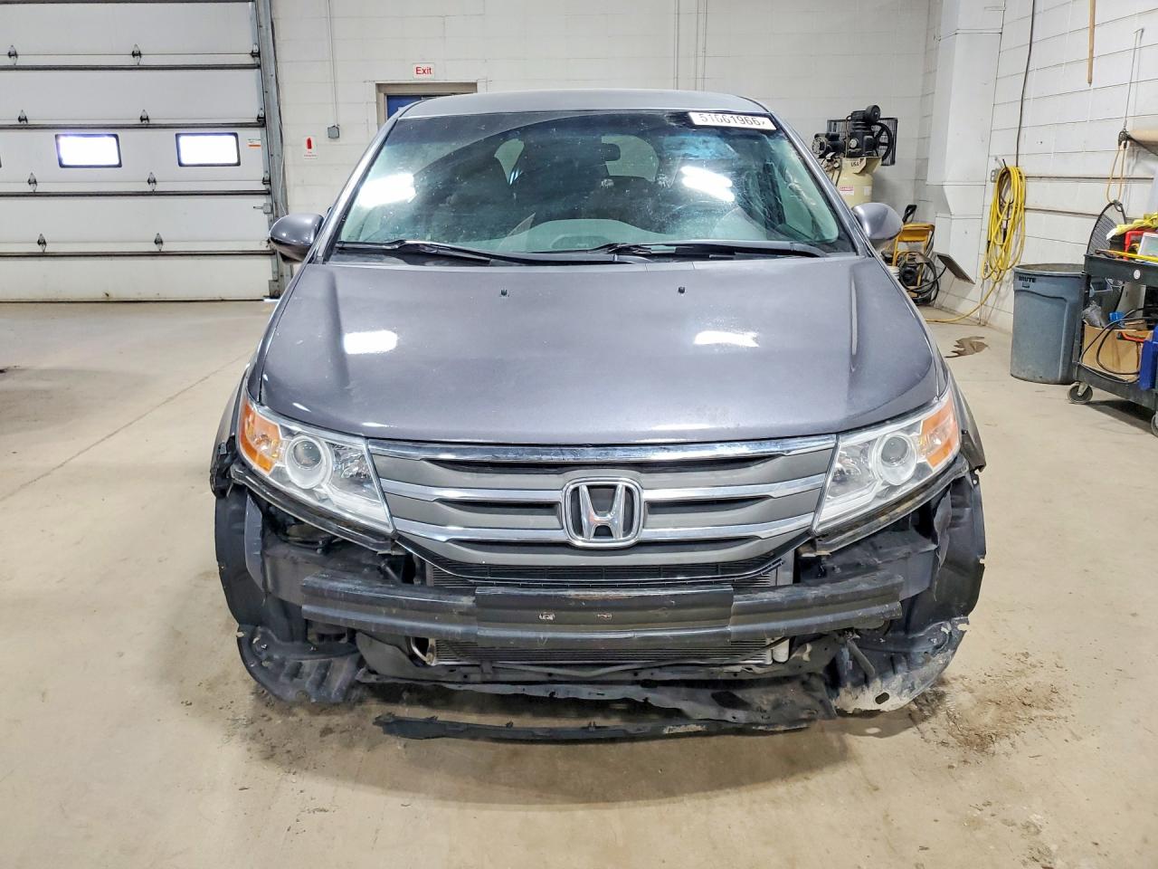 2015 Honda Odyssey Ex Gray vin: 5FNRL5H48FB026052