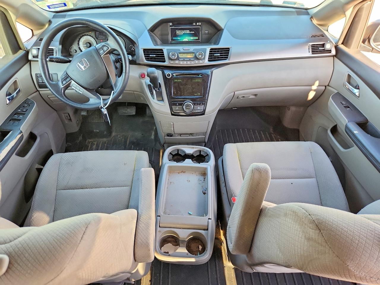 2015 Honda Odyssey Ex Gray vin: 5FNRL5H48FB070696