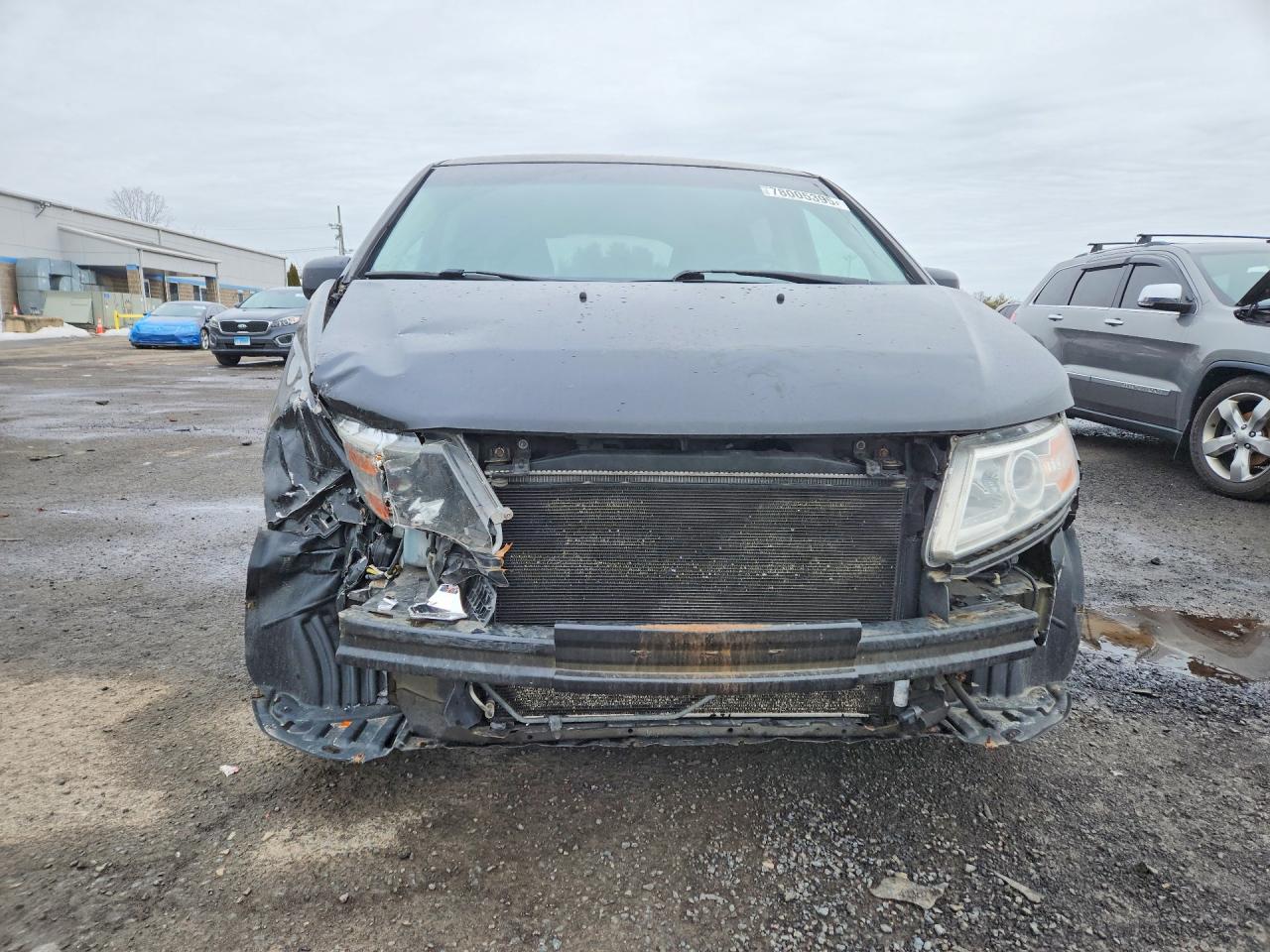 2011 Honda Odyssey Ex Black vin: 5FNRL5H49BB006452