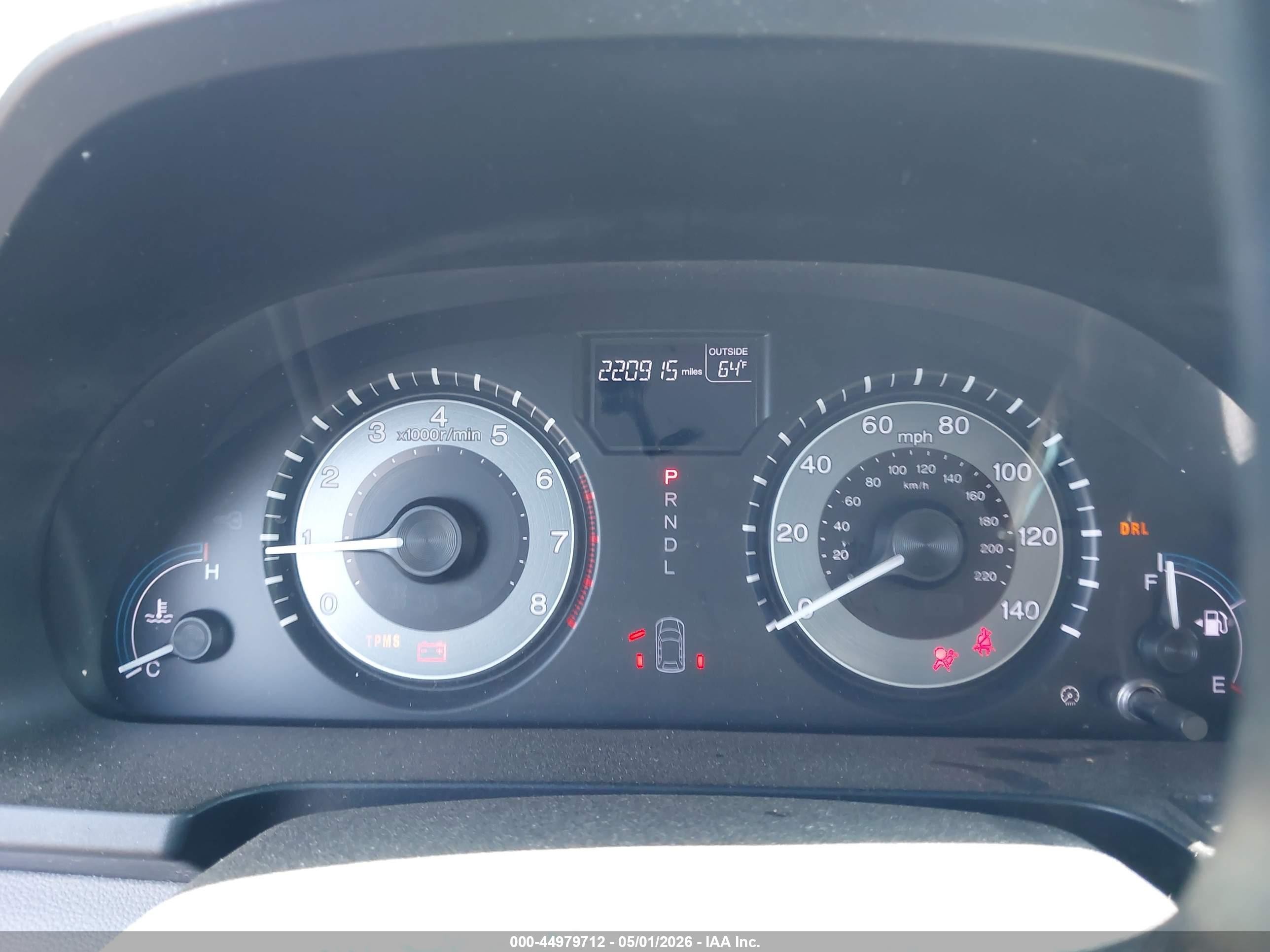 2011 Honda Odyssey Ex Gray vin: 5FNRL5H49BB009531
