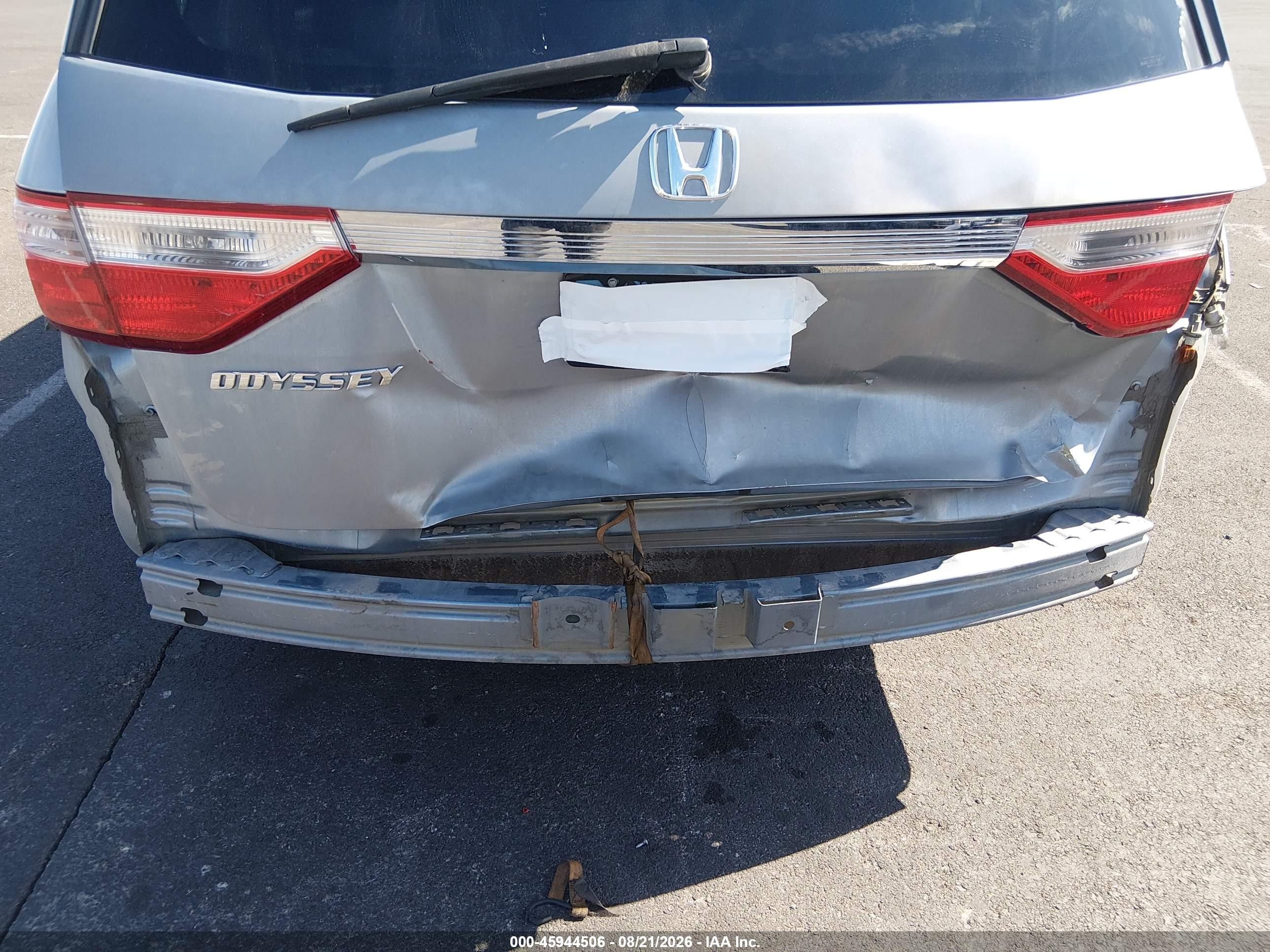 2011 Honda Odyssey Ex Синий vin: 5FNRL5H49BB014826
