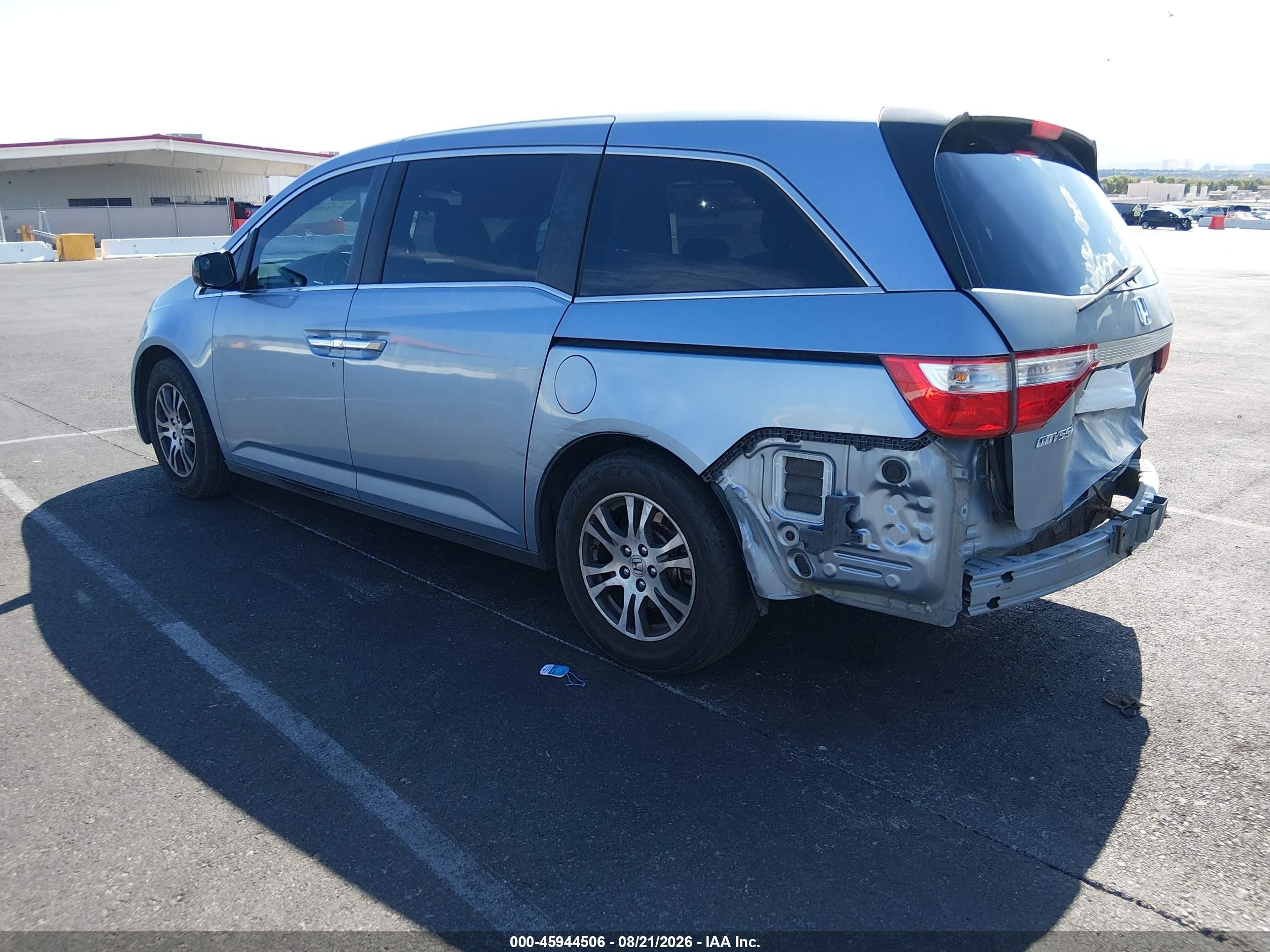 2011 Honda Odyssey Ex Синий vin: 5FNRL5H49BB014826