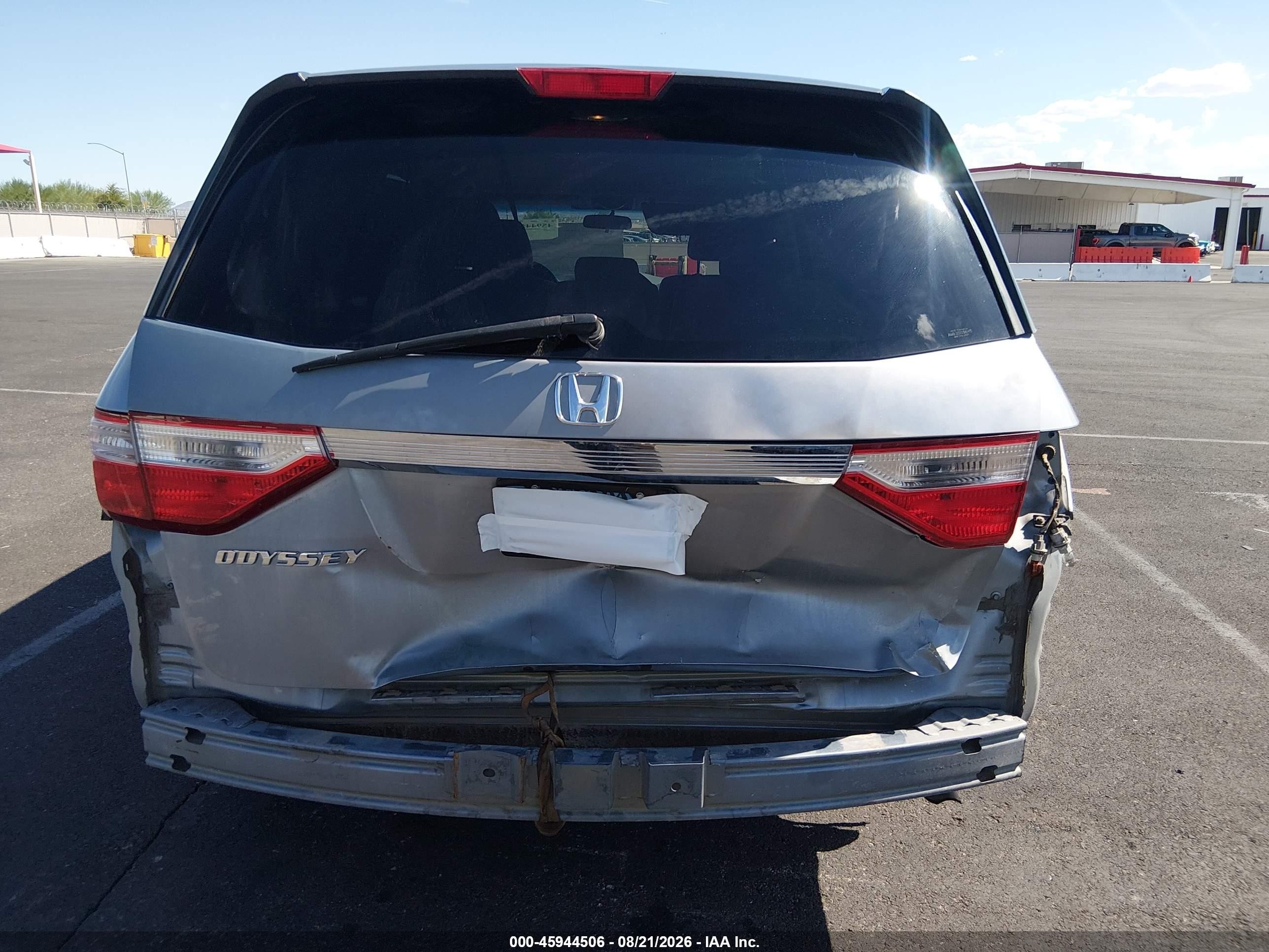 2011 Honda Odyssey Ex Синий vin: 5FNRL5H49BB014826