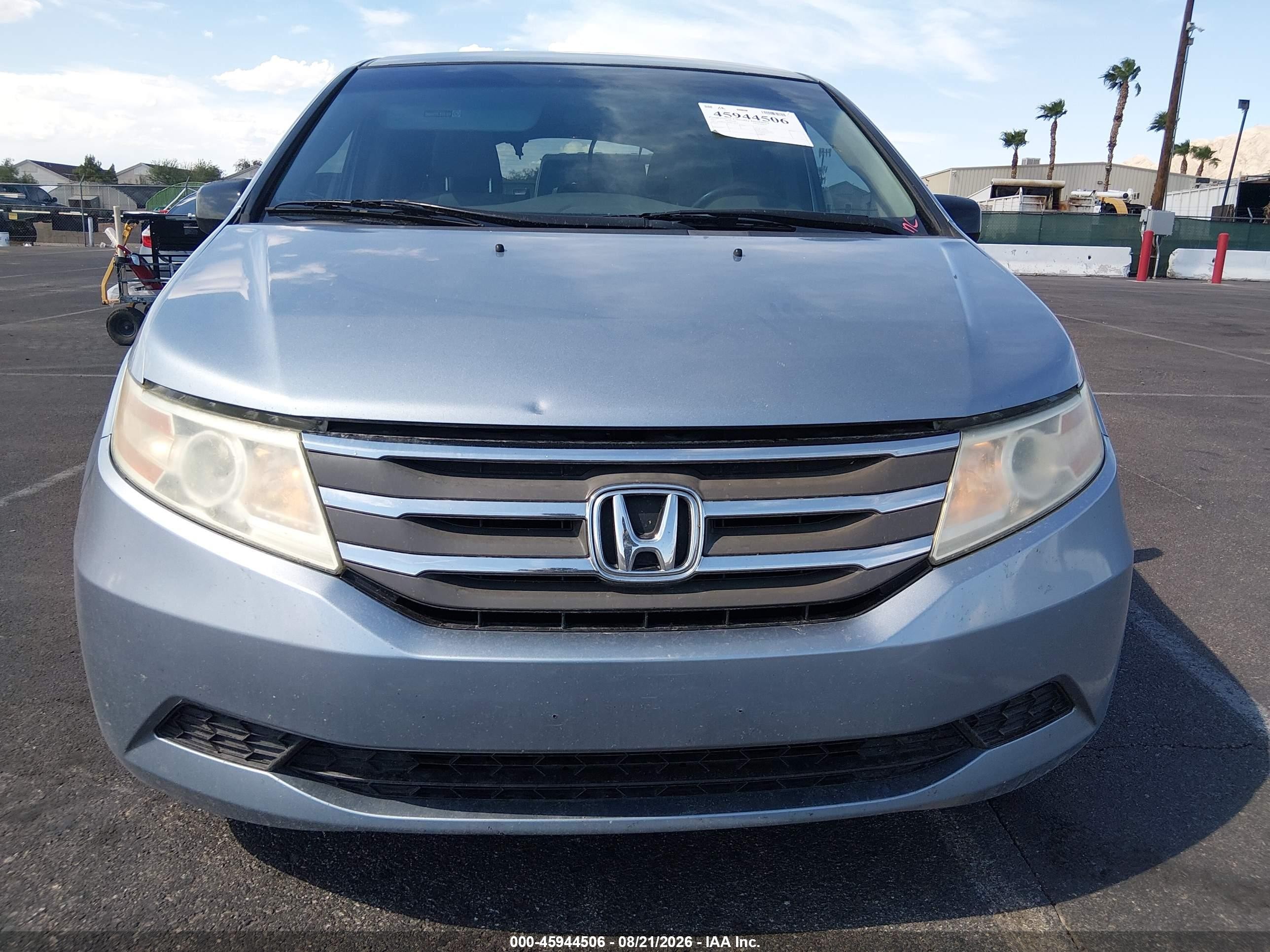 2011 Honda Odyssey Ex Синий vin: 5FNRL5H49BB014826