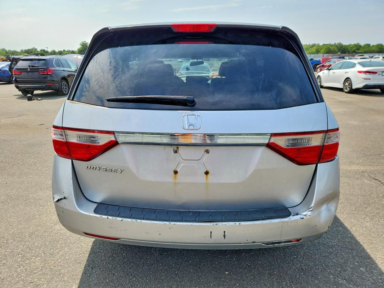 2011 Honda Odyssey Ex Silver vin: 5FNRL5H49BB025454