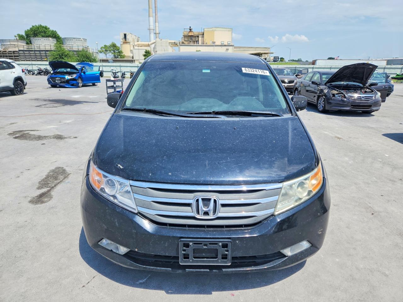 2011 Honda Odyssey Ex Black vin: 5FNRL5H49BB062570