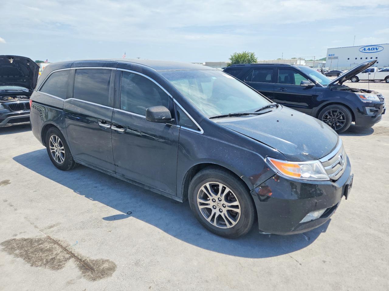 2011 Honda Odyssey Ex Black vin: 5FNRL5H49BB062570