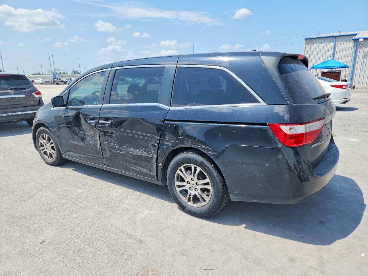 2011 Honda Odyssey Ex Black vin: 5FNRL5H49BB062570