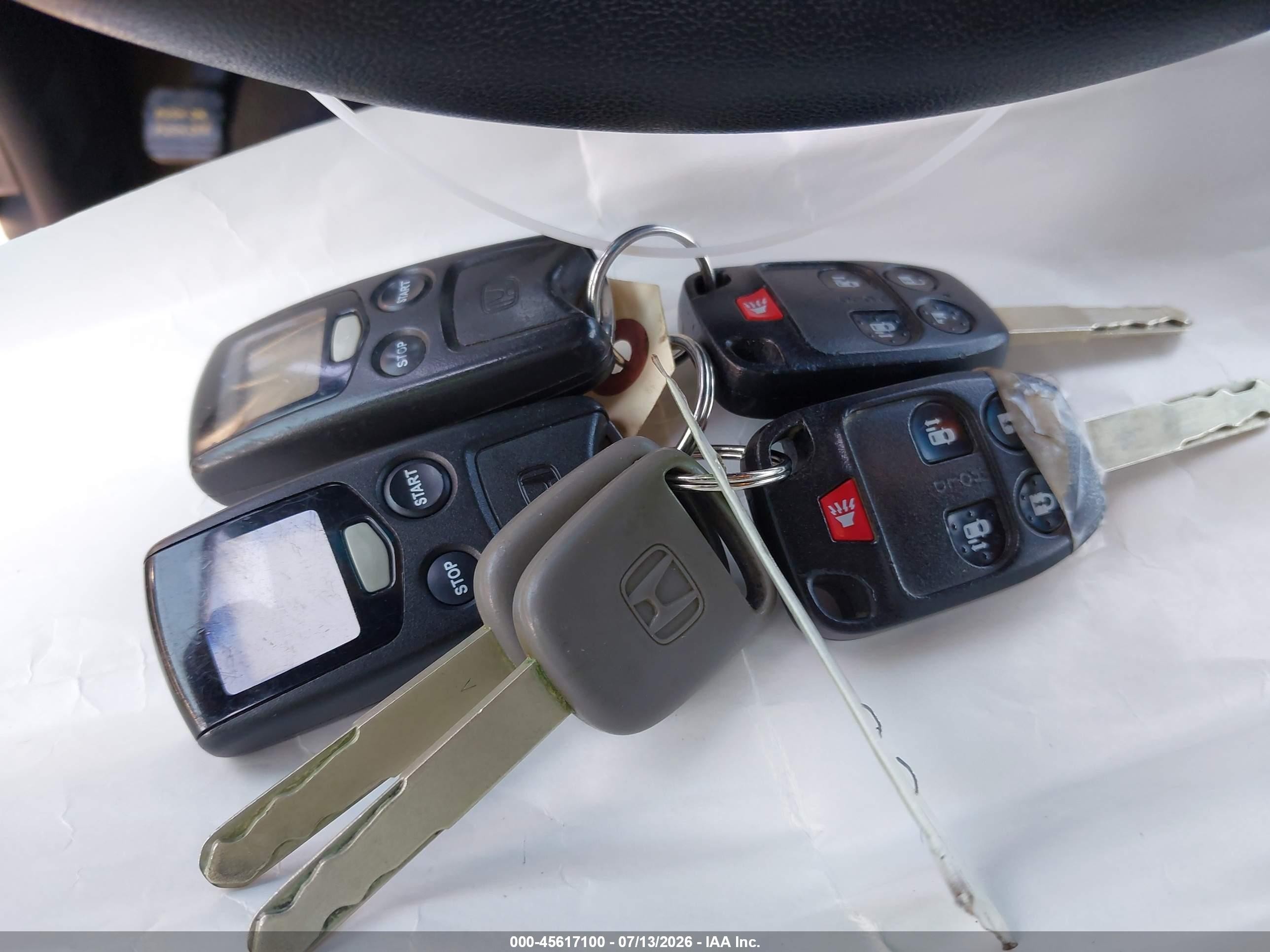 2011 Honda Odyssey Ex Gray vin: 5FNRL5H49BB070216