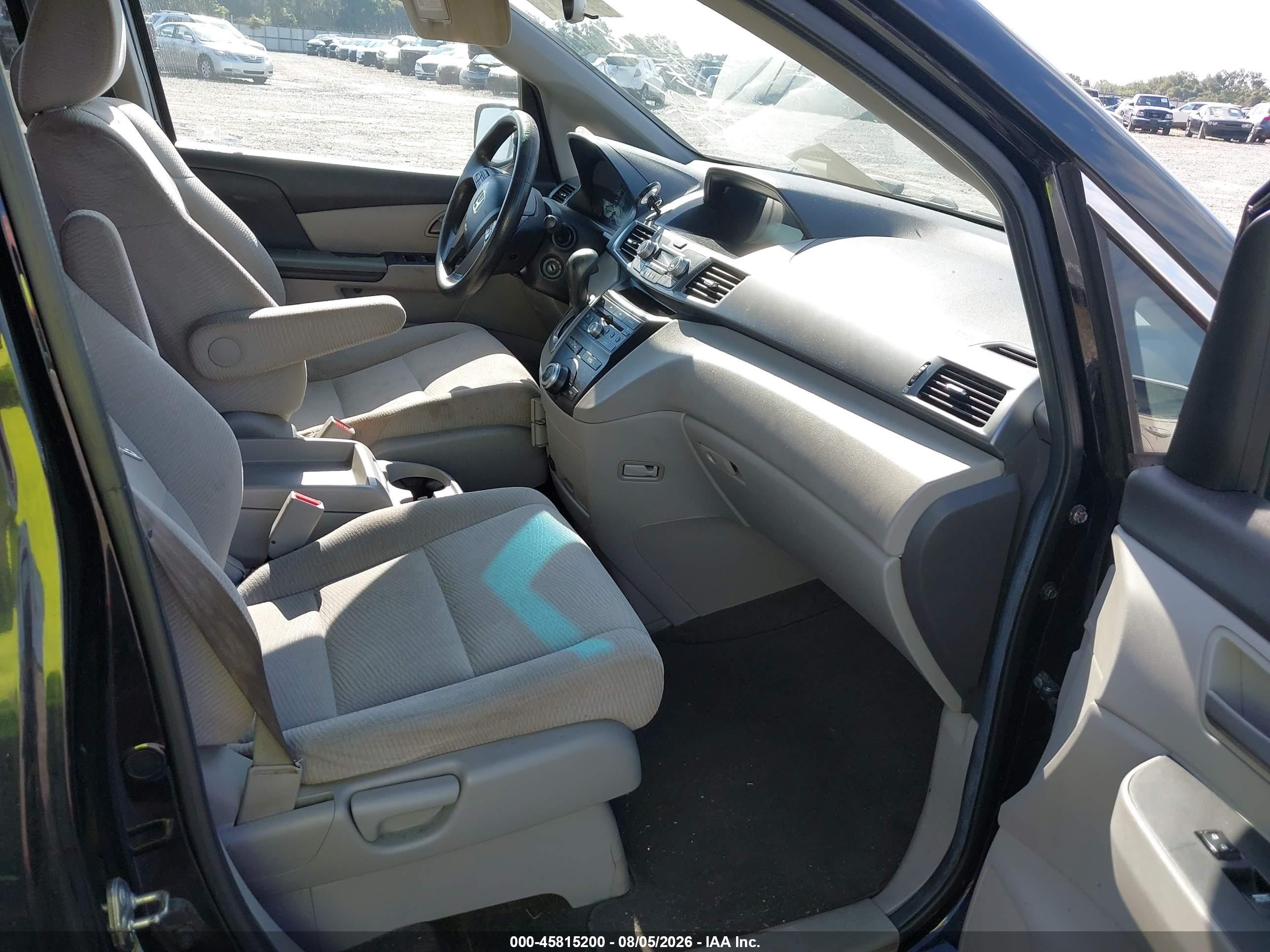 2011 Honda Odyssey Ex Black vin: 5FNRL5H49BB085122