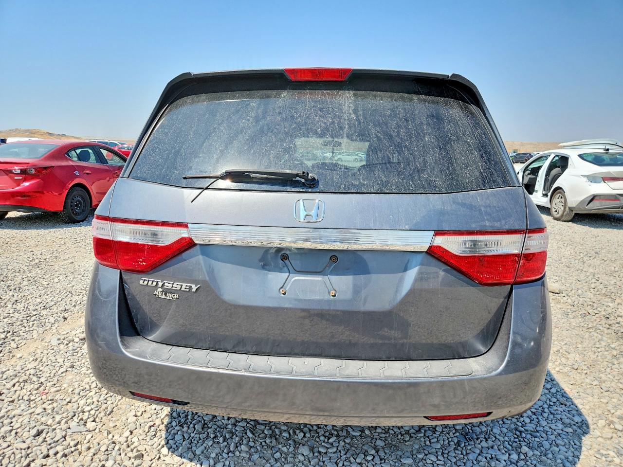 2012 Honda Odyssey Ex Blue vin: 5FNRL5H49CB022930
