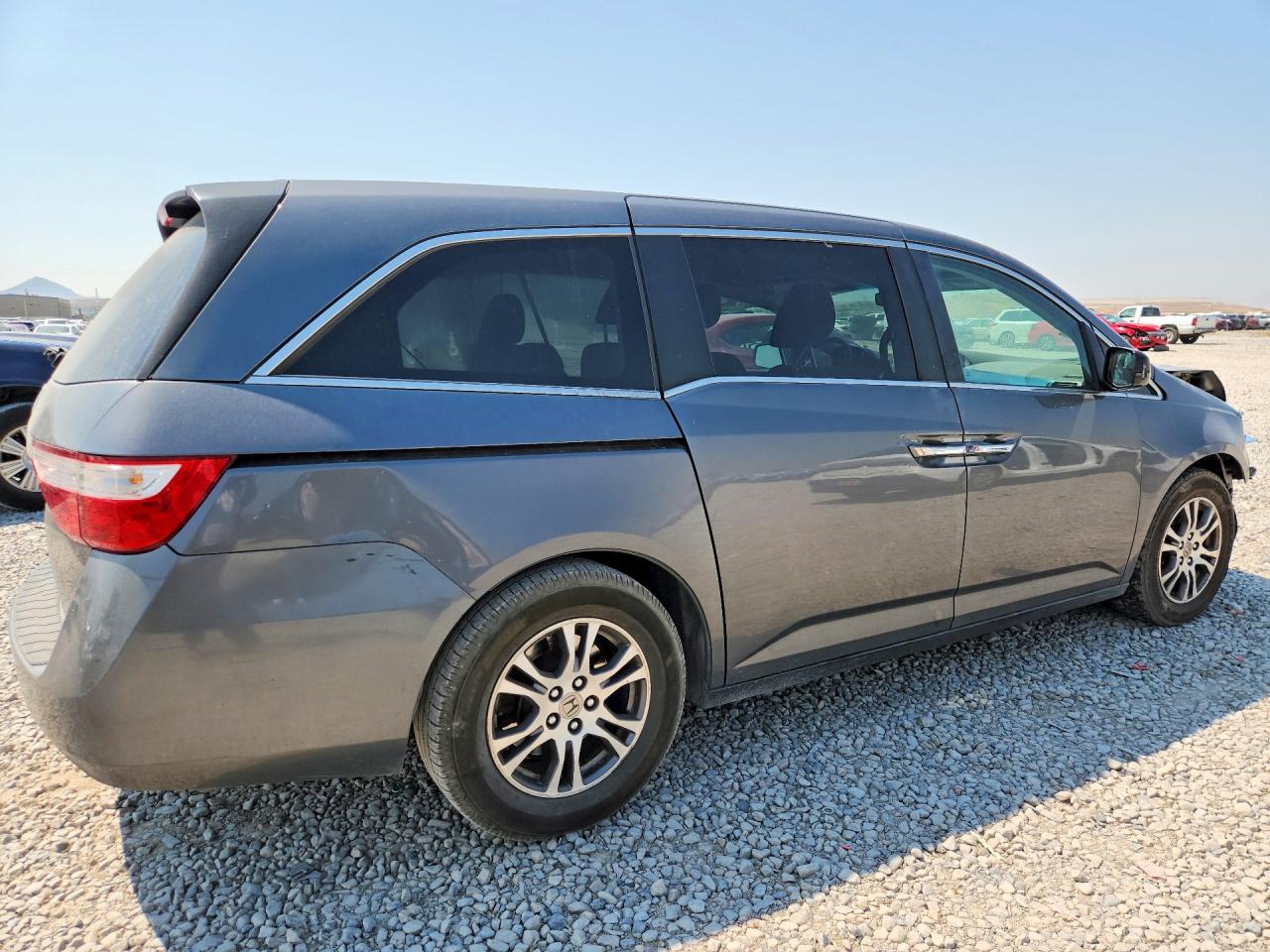 2012 Honda Odyssey Ex Blue vin: 5FNRL5H49CB022930