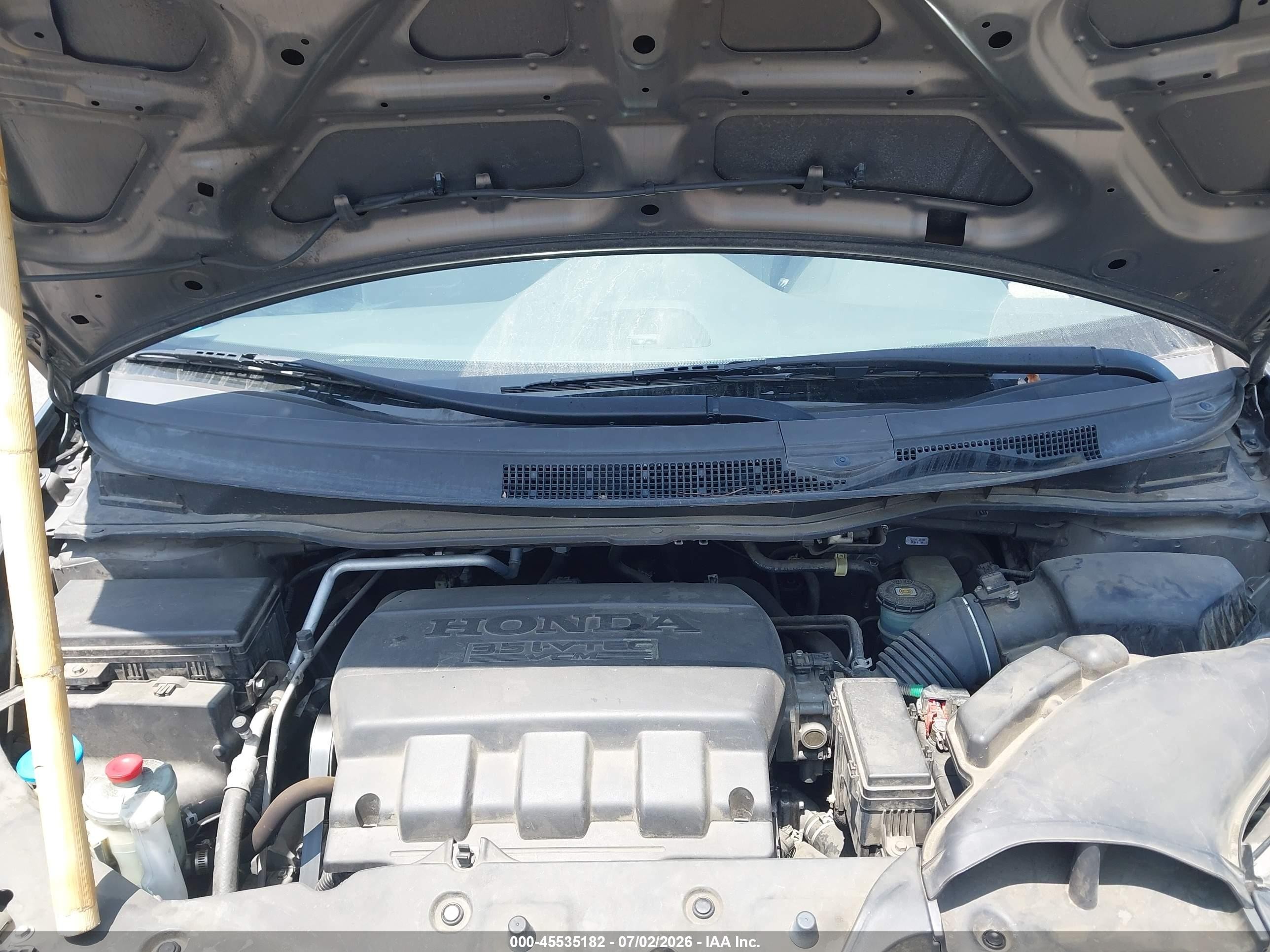 2012 Honda Odyssey Ex Gray vin: 5FNRL5H49CB068323
