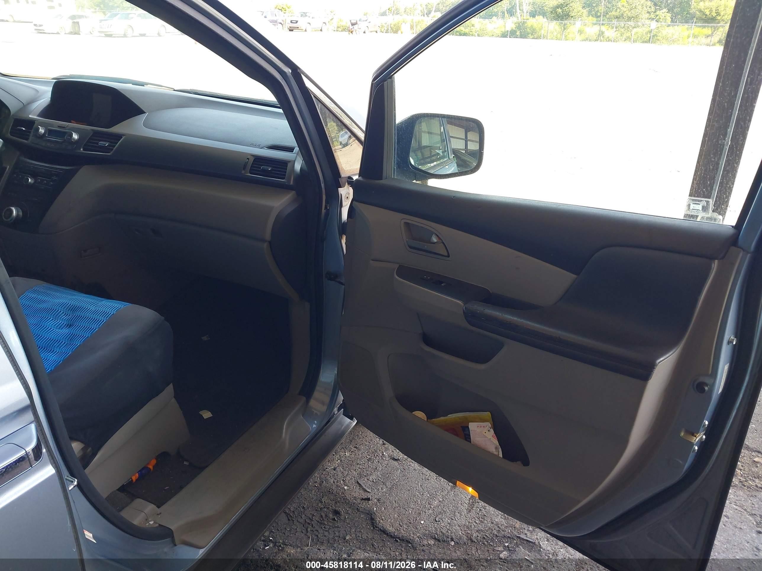 2012 Honda Odyssey Ex Light Blue vin: 5FNRL5H49CB072050