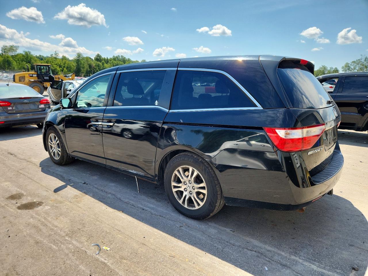 2012 Honda Odyssey Ex Black vin: 5FNRL5H49CB080360