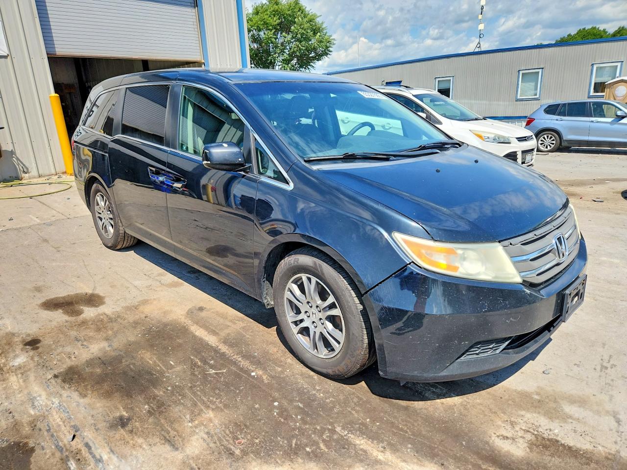 2012 Honda Odyssey Ex Black vin: 5FNRL5H49CB080360