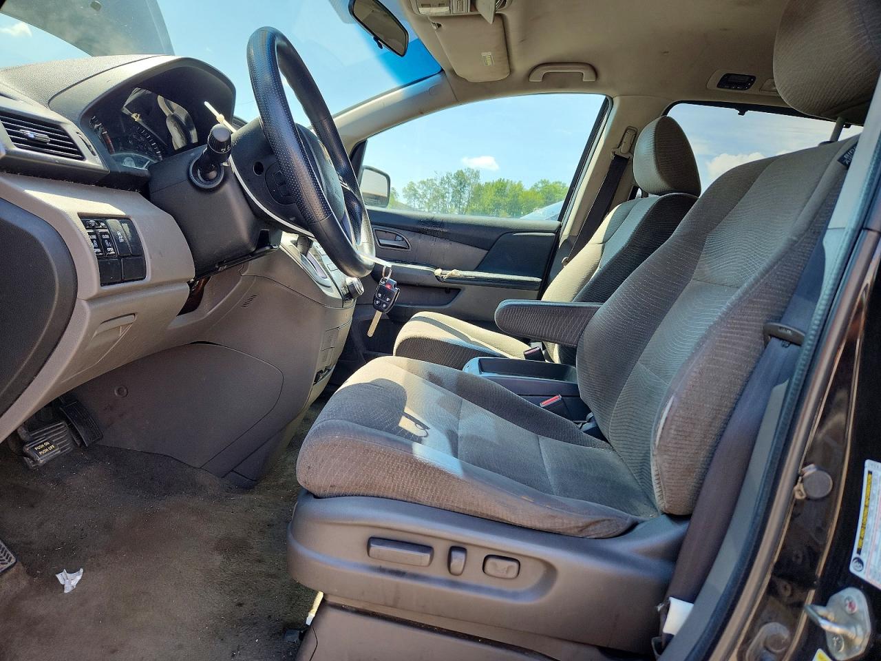 2012 Honda Odyssey Ex Black vin: 5FNRL5H49CB080360