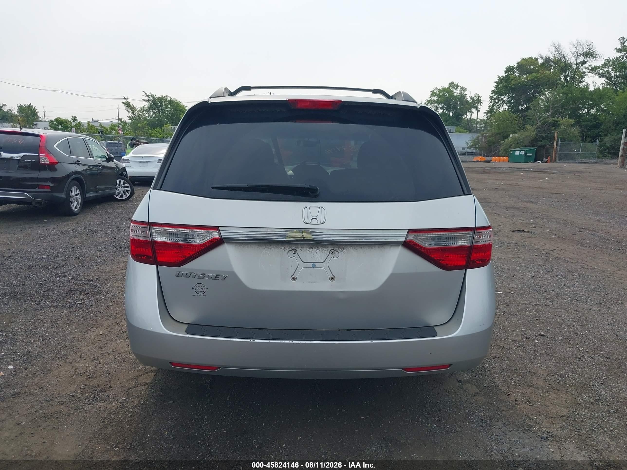 2012 Honda Odyssey Ex Silver vin: 5FNRL5H49CB136913