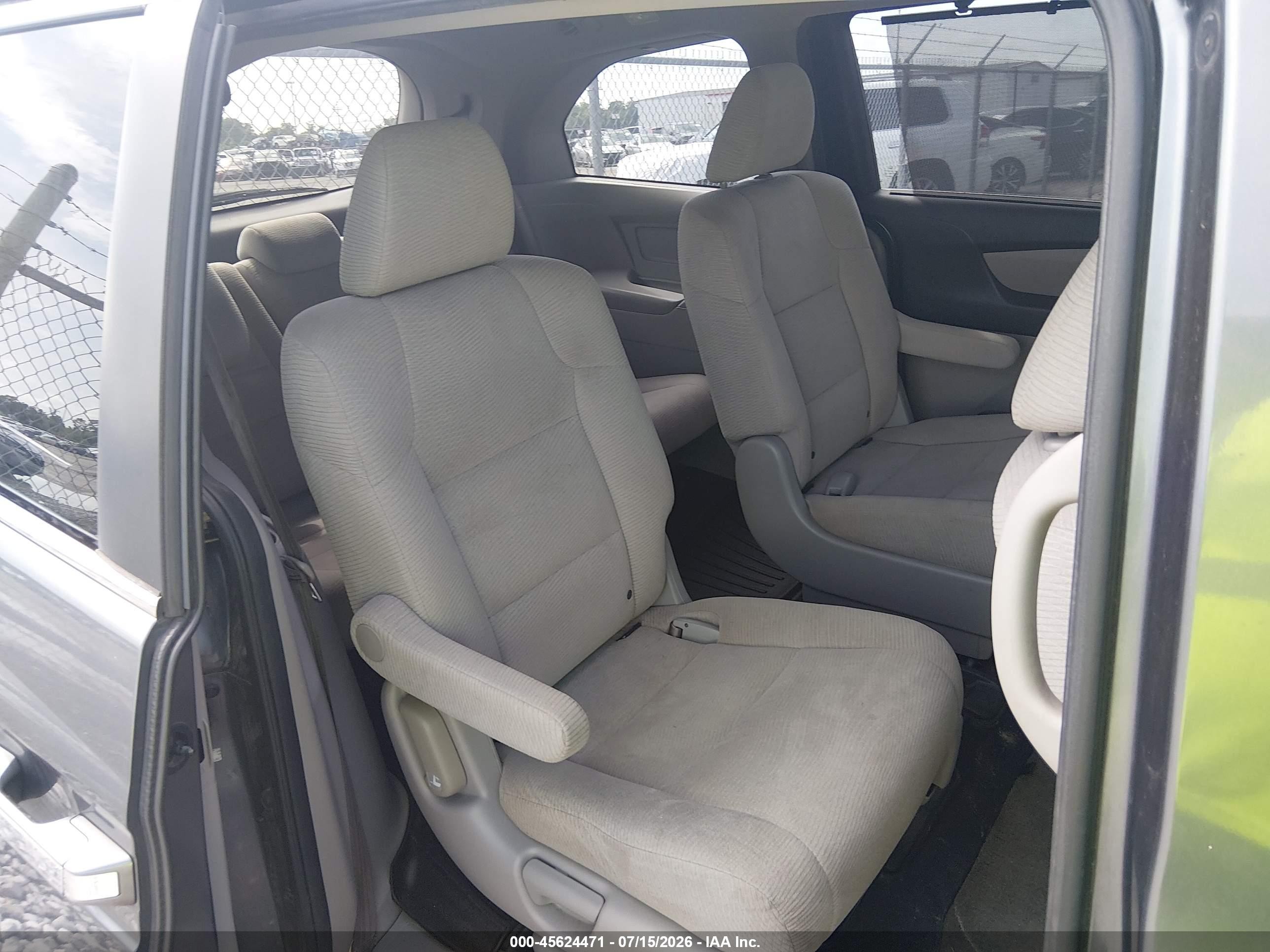 2013 Honda Odyssey Ex Gray vin: 5FNRL5H49DB003134