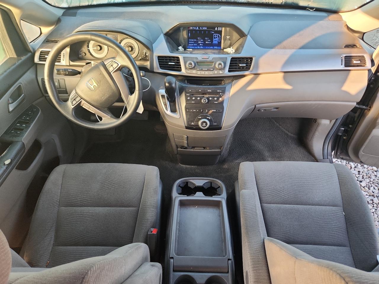 2013 Honda Odyssey Ex Gray vin: 5FNRL5H49DB019365