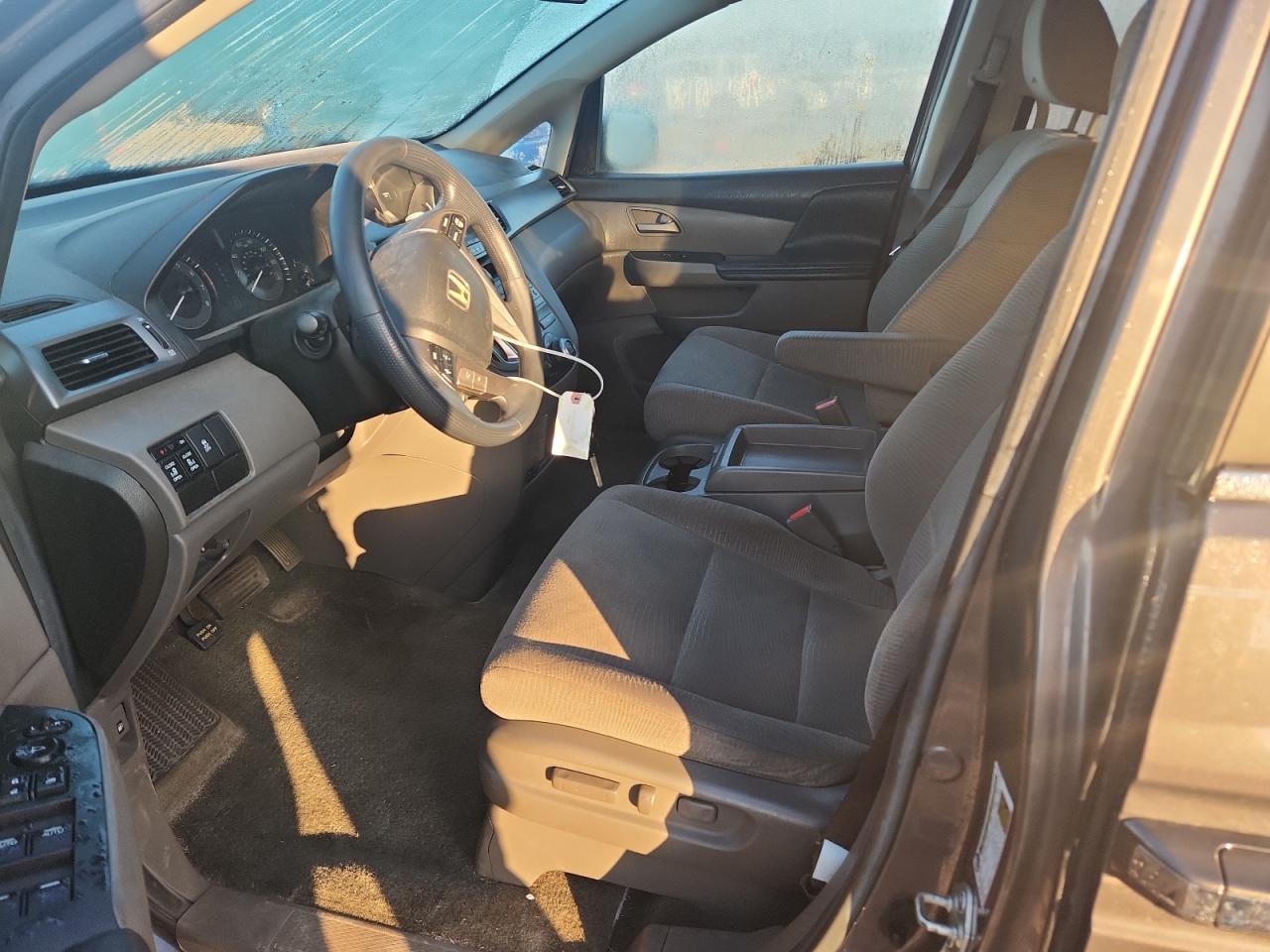 2013 Honda Odyssey Ex Gray vin: 5FNRL5H49DB019365