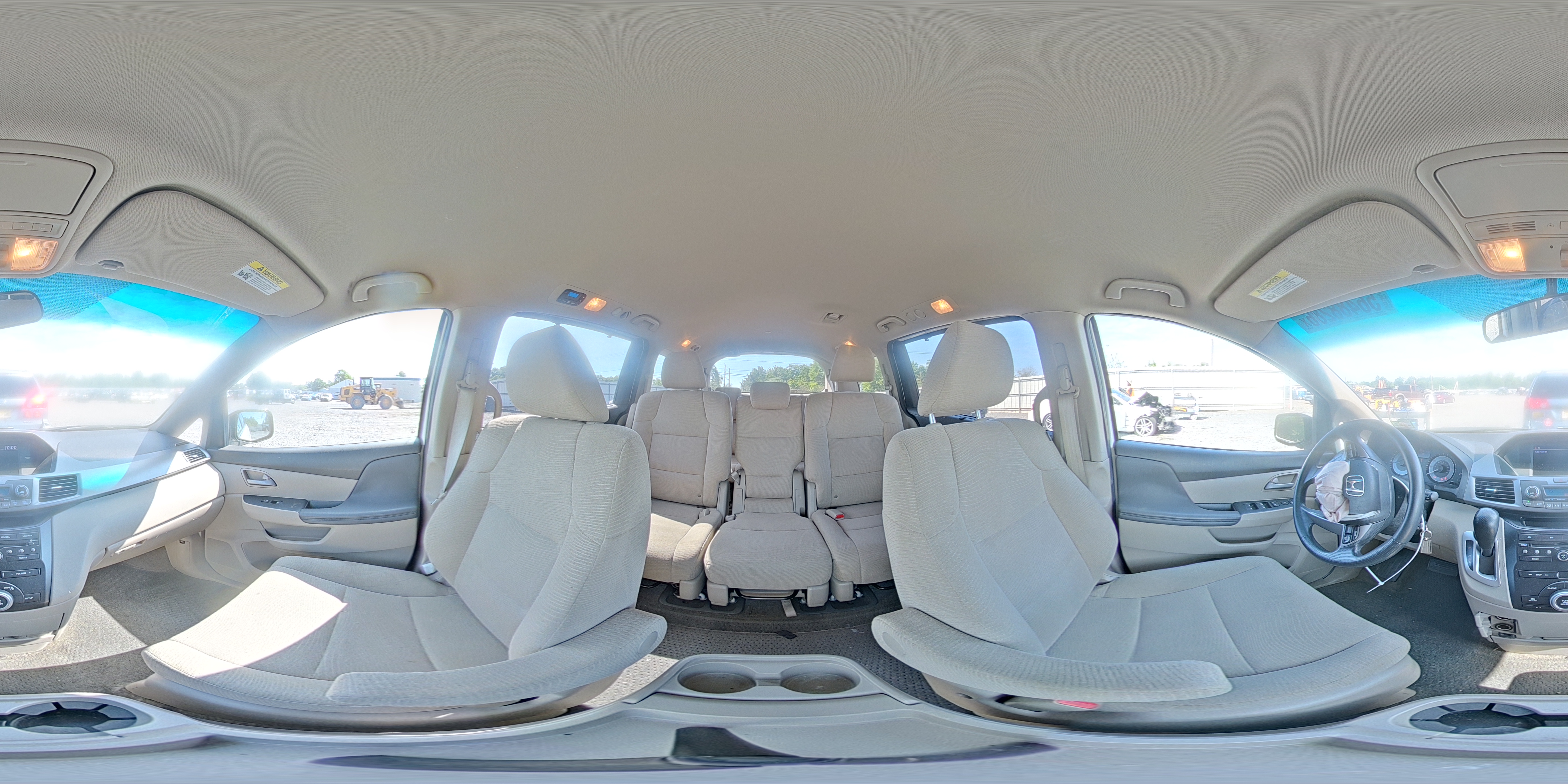2013 Honda Odyssey Ex White vin: 5FNRL5H49DB025487