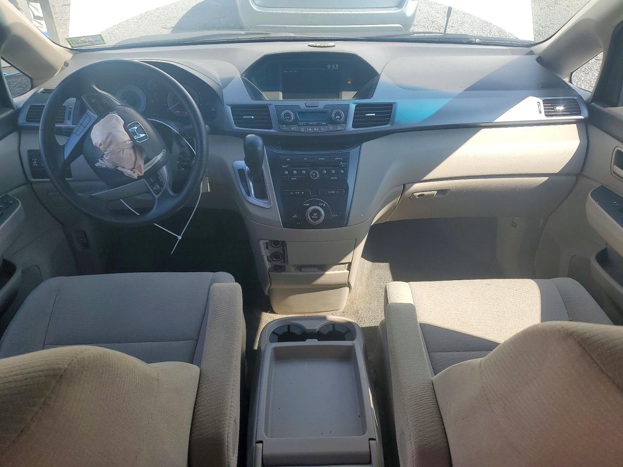 2013 Honda Odyssey Ex White vin: 5FNRL5H49DB025487
