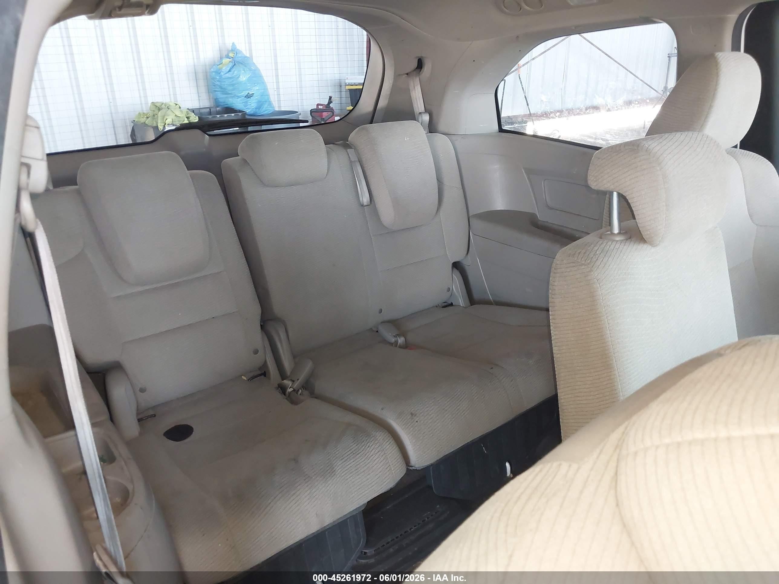 2013 Honda Odyssey Ex White vin: 5FNRL5H49DB031287
