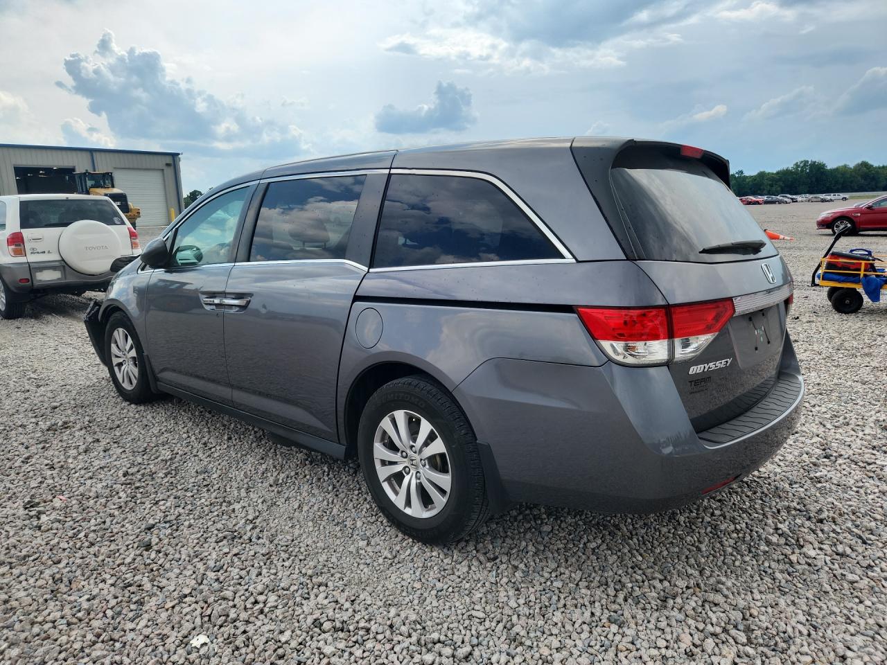 2014 Honda Odyssey Ex Gray vin: 5FNRL5H49EB014510