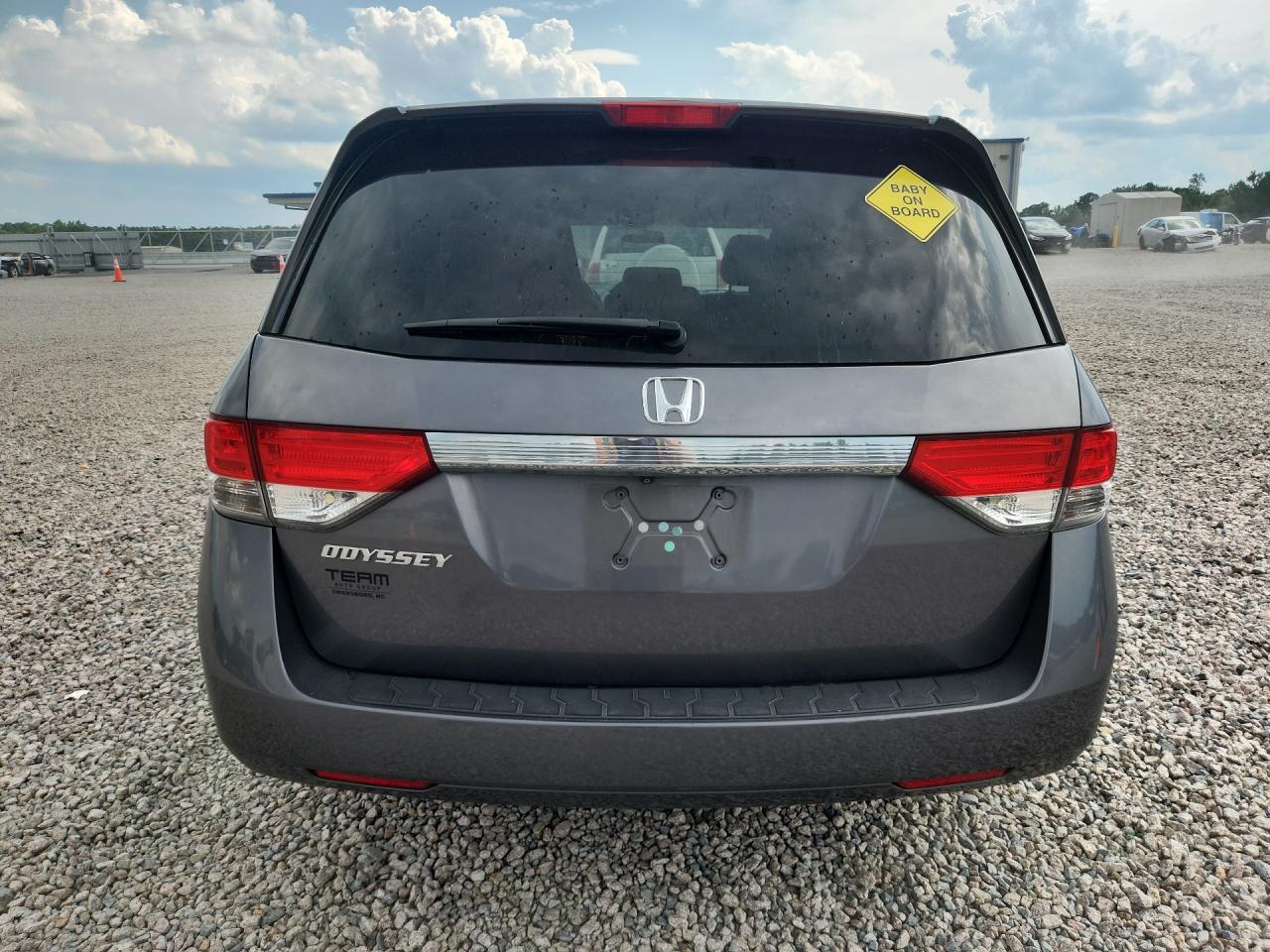 2014 Honda Odyssey Ex Gray vin: 5FNRL5H49EB014510