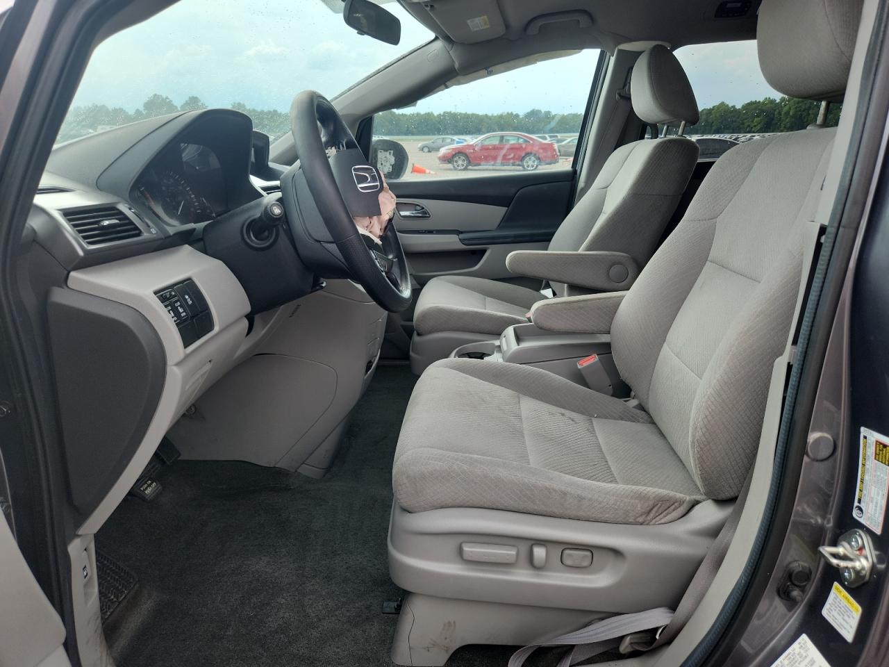 2014 Honda Odyssey Ex Gray vin: 5FNRL5H49EB014510