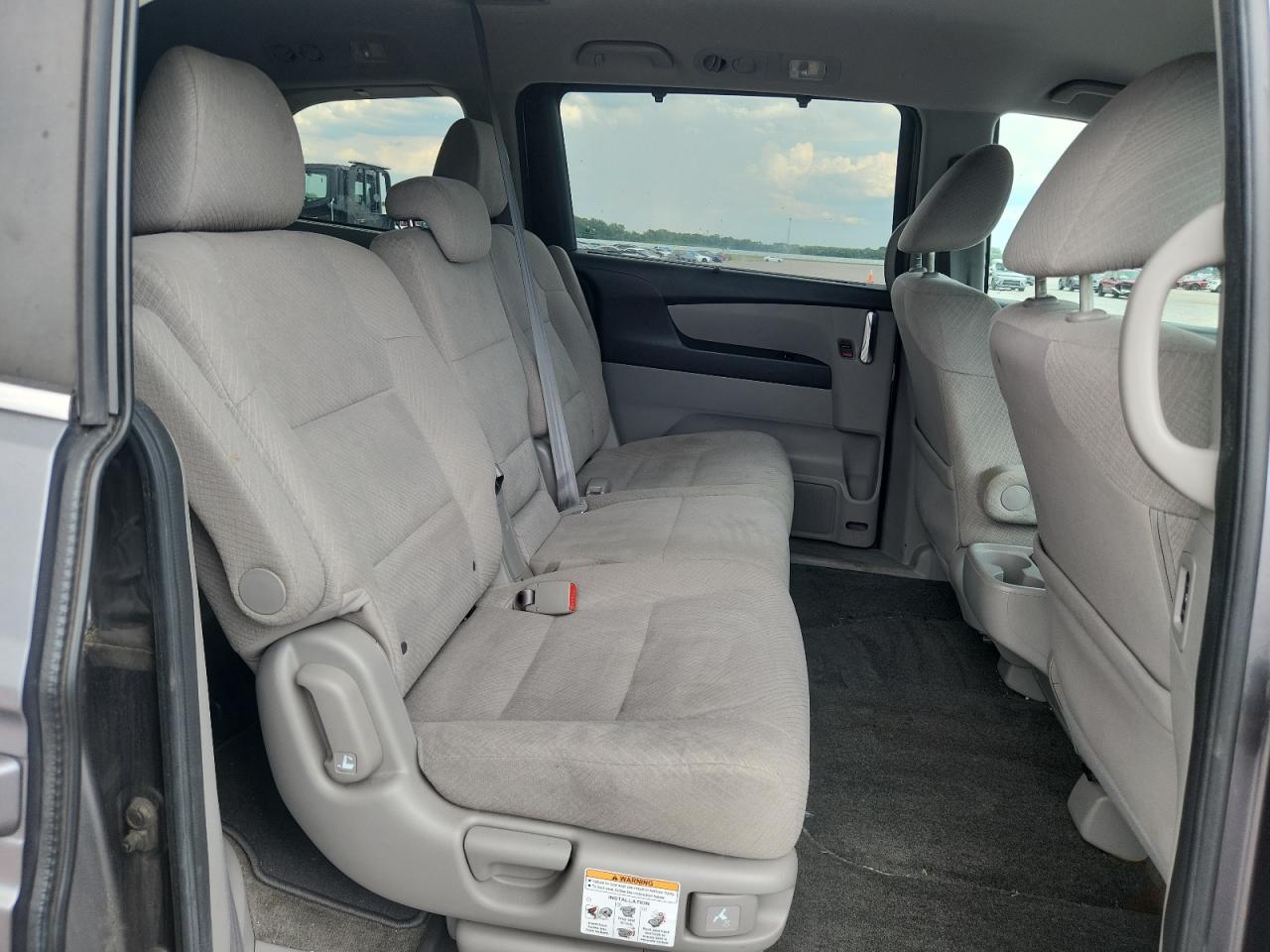 2014 Honda Odyssey Ex Gray vin: 5FNRL5H49EB014510