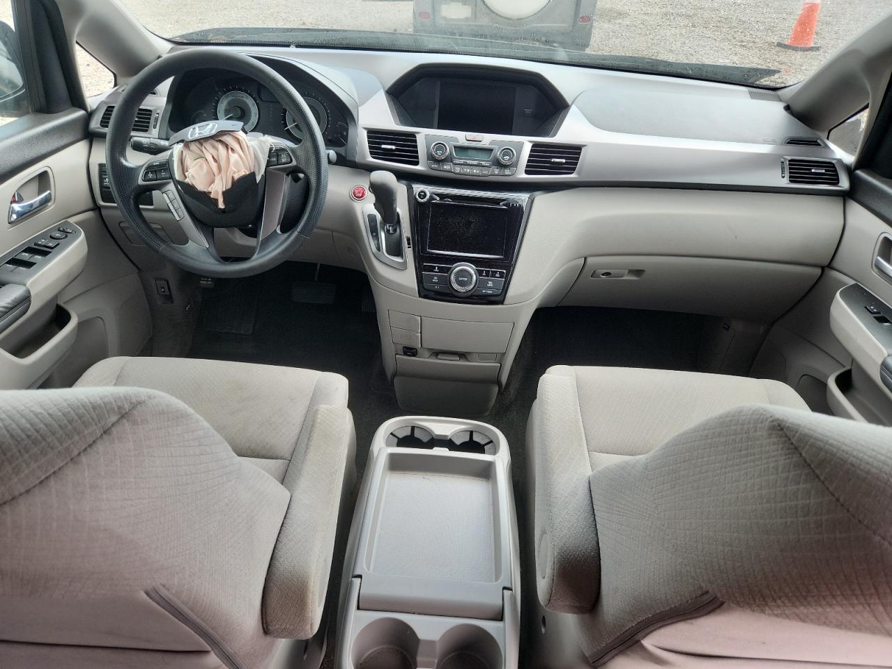 2014 Honda Odyssey Ex Gray vin: 5FNRL5H49EB014510