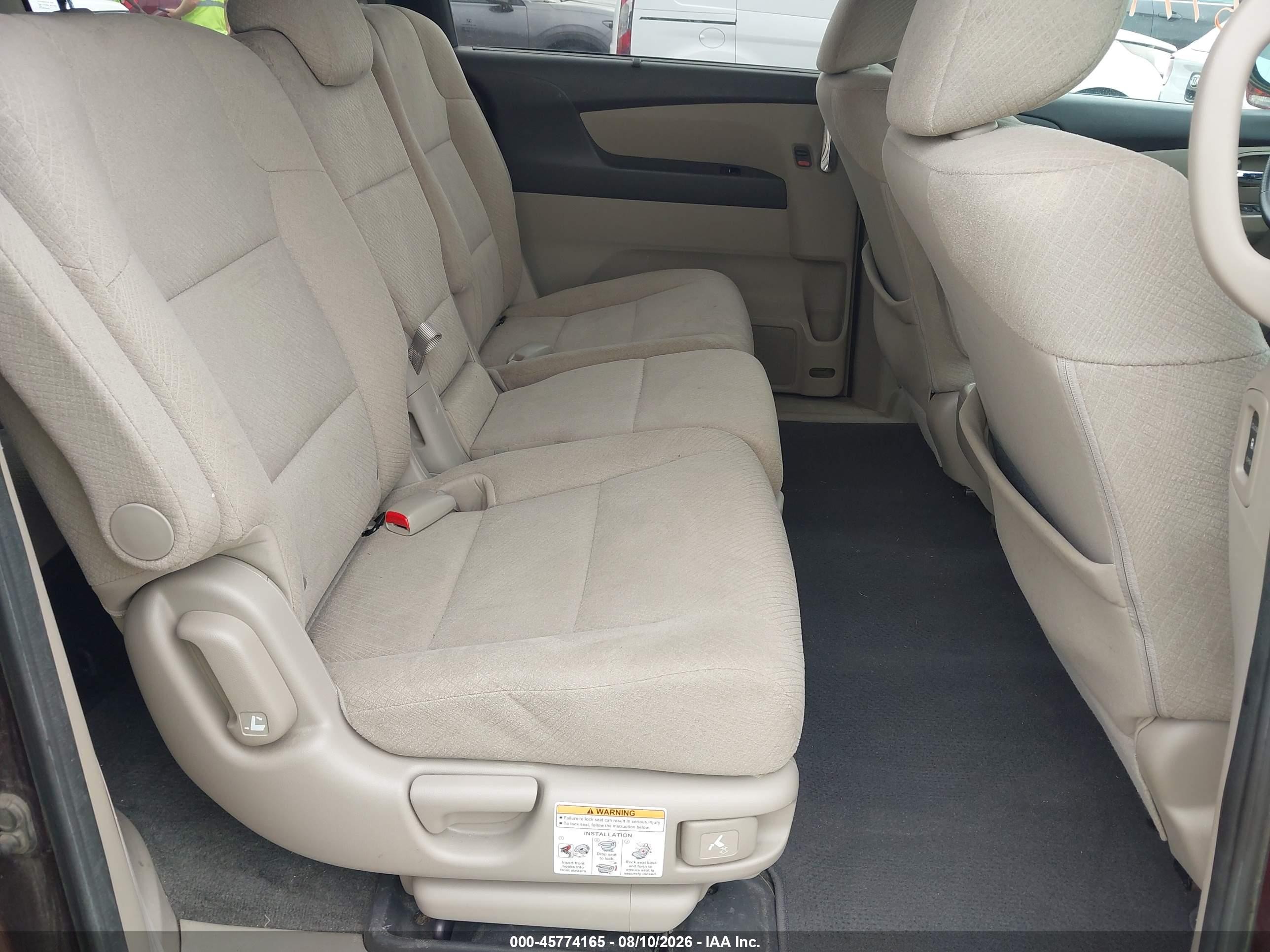 2014 Honda Odyssey Ex Burgundy vin: 5FNRL5H49EB053677