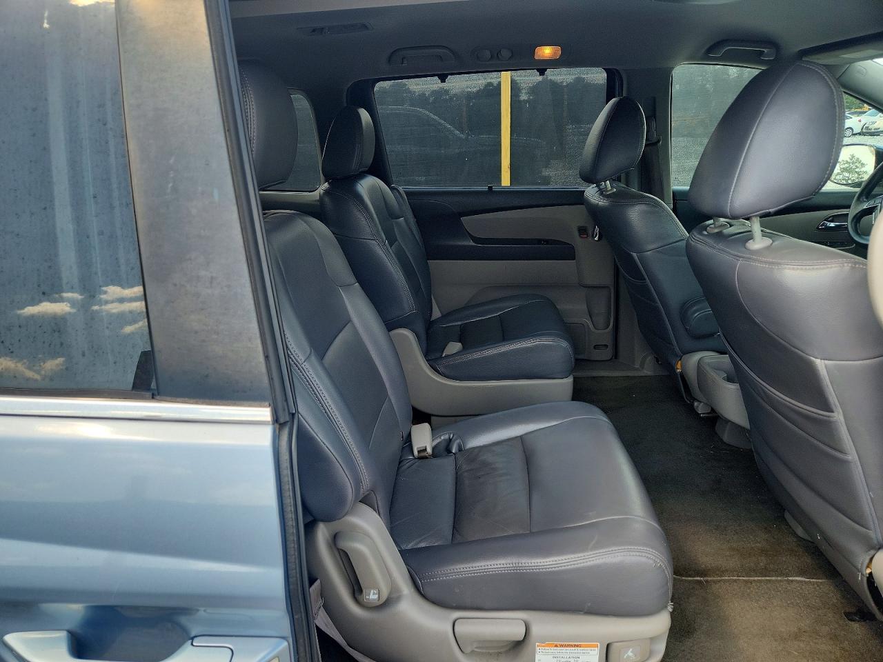 2014 Honda Odyssey Ex Blue vin: 5FNRL5H49EB063951