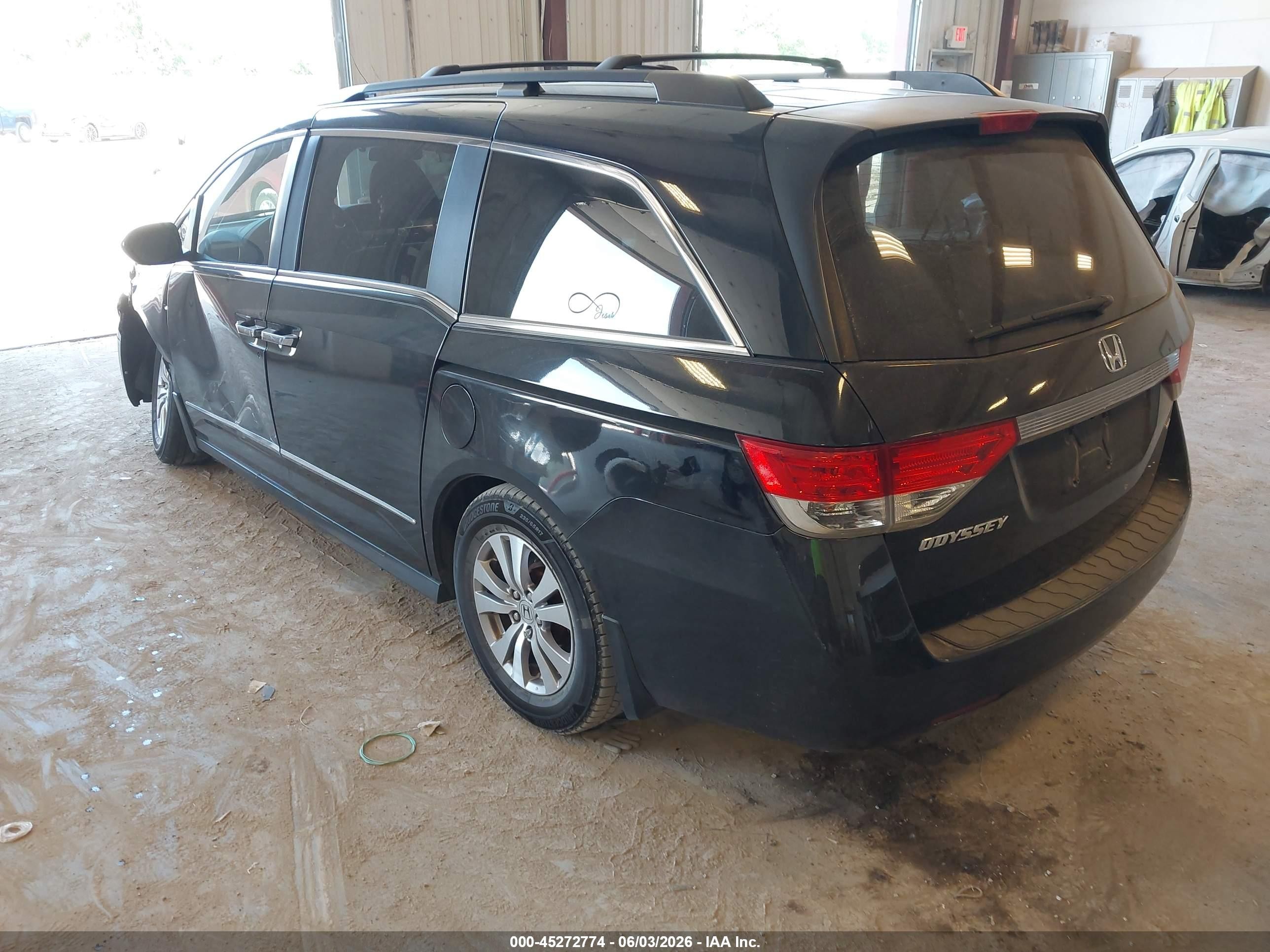 2014 Honda Odyssey Ex Black vin: 5FNRL5H49EB084184