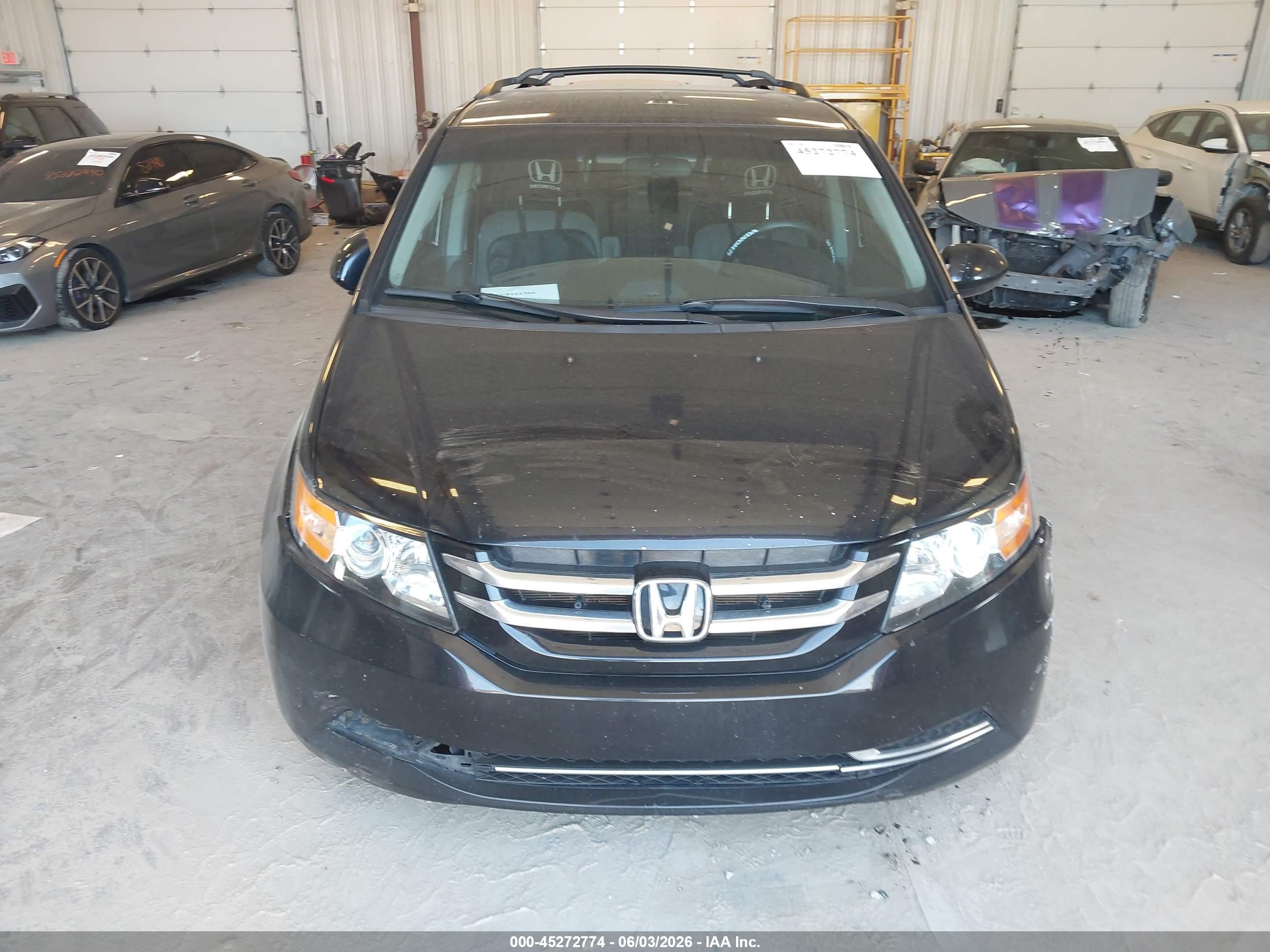 2014 Honda Odyssey Ex Black vin: 5FNRL5H49EB084184