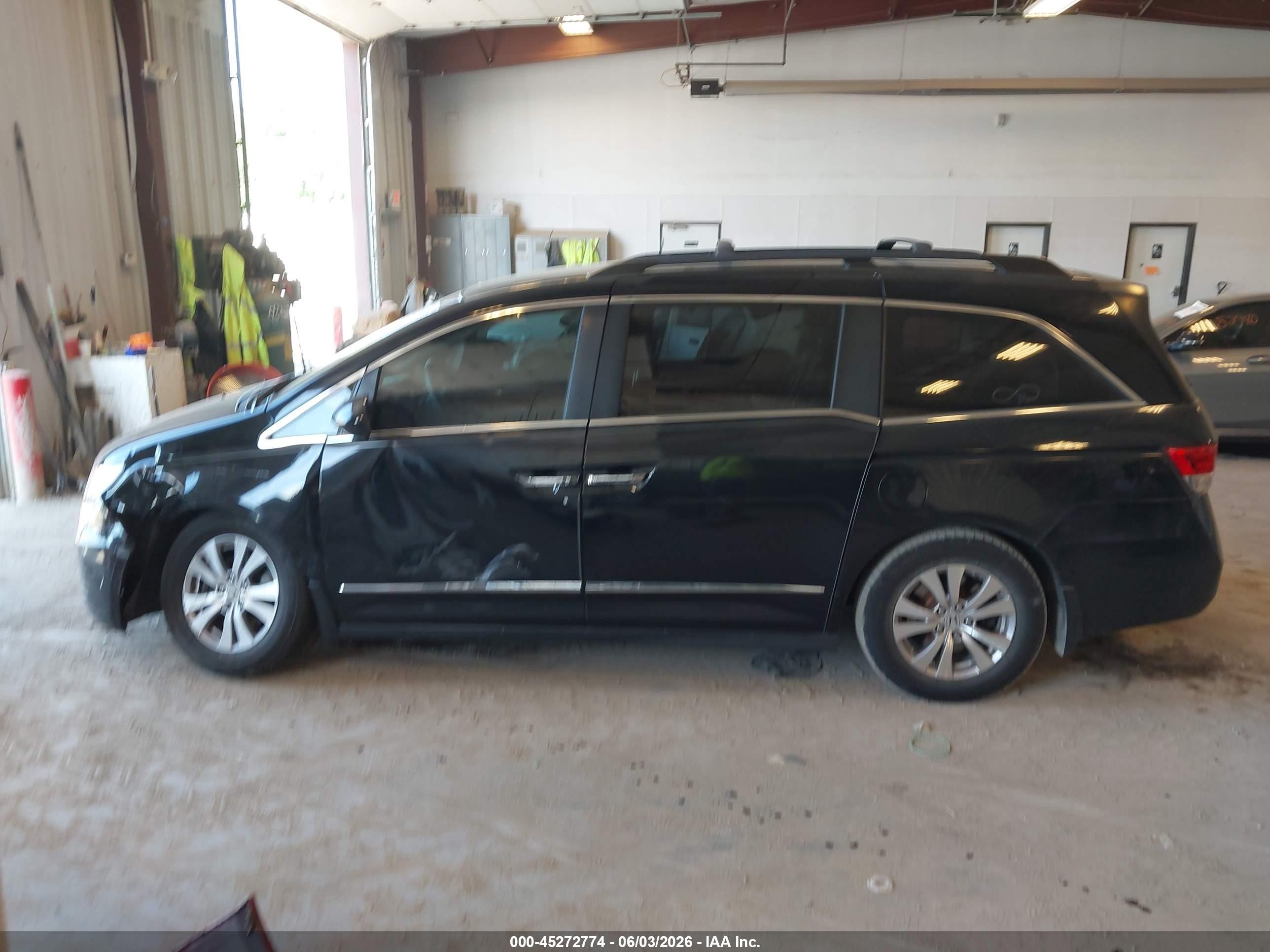 2014 Honda Odyssey Ex Black vin: 5FNRL5H49EB084184