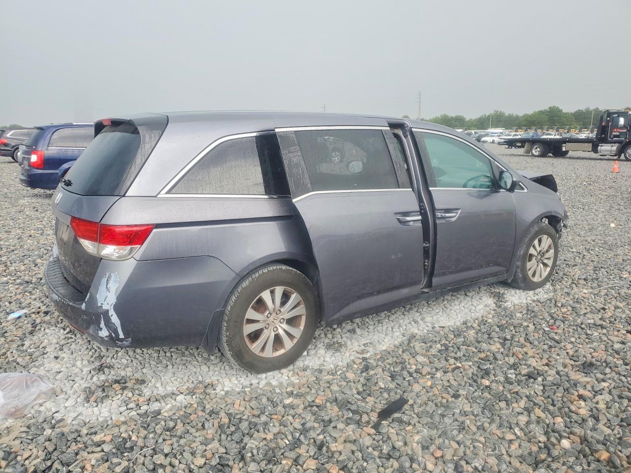 2014 Honda Odyssey Ex Charcoal vin: 5FNRL5H49EB104515