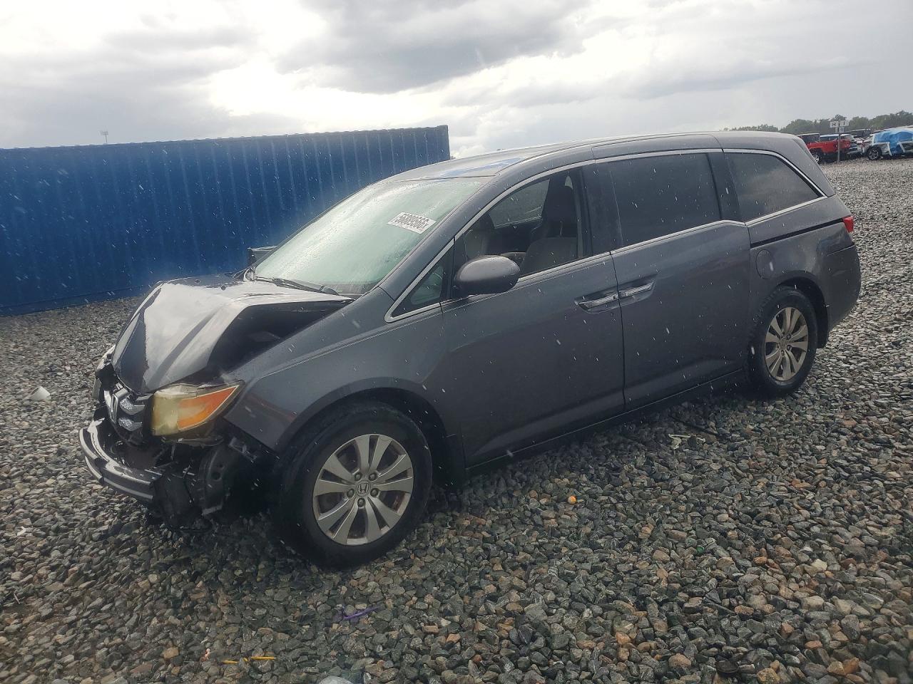2014 Honda Odyssey Ex Charcoal vin: 5FNRL5H49EB104515